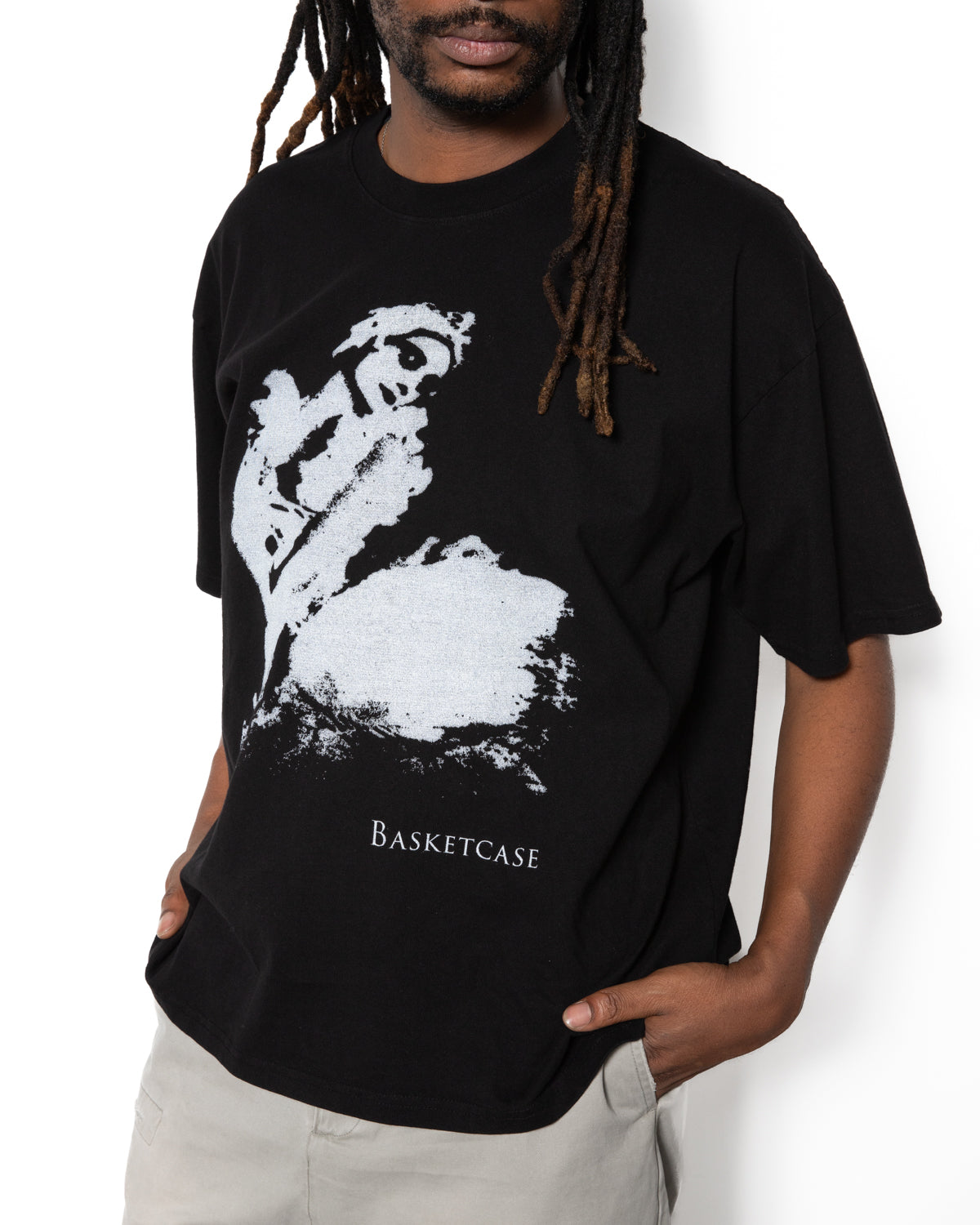 Gimmick Tee in Jet Black