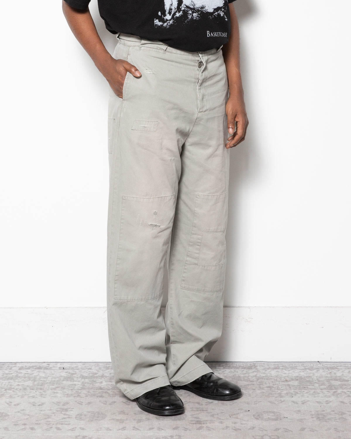 Lax Repaired Workpants in Grey