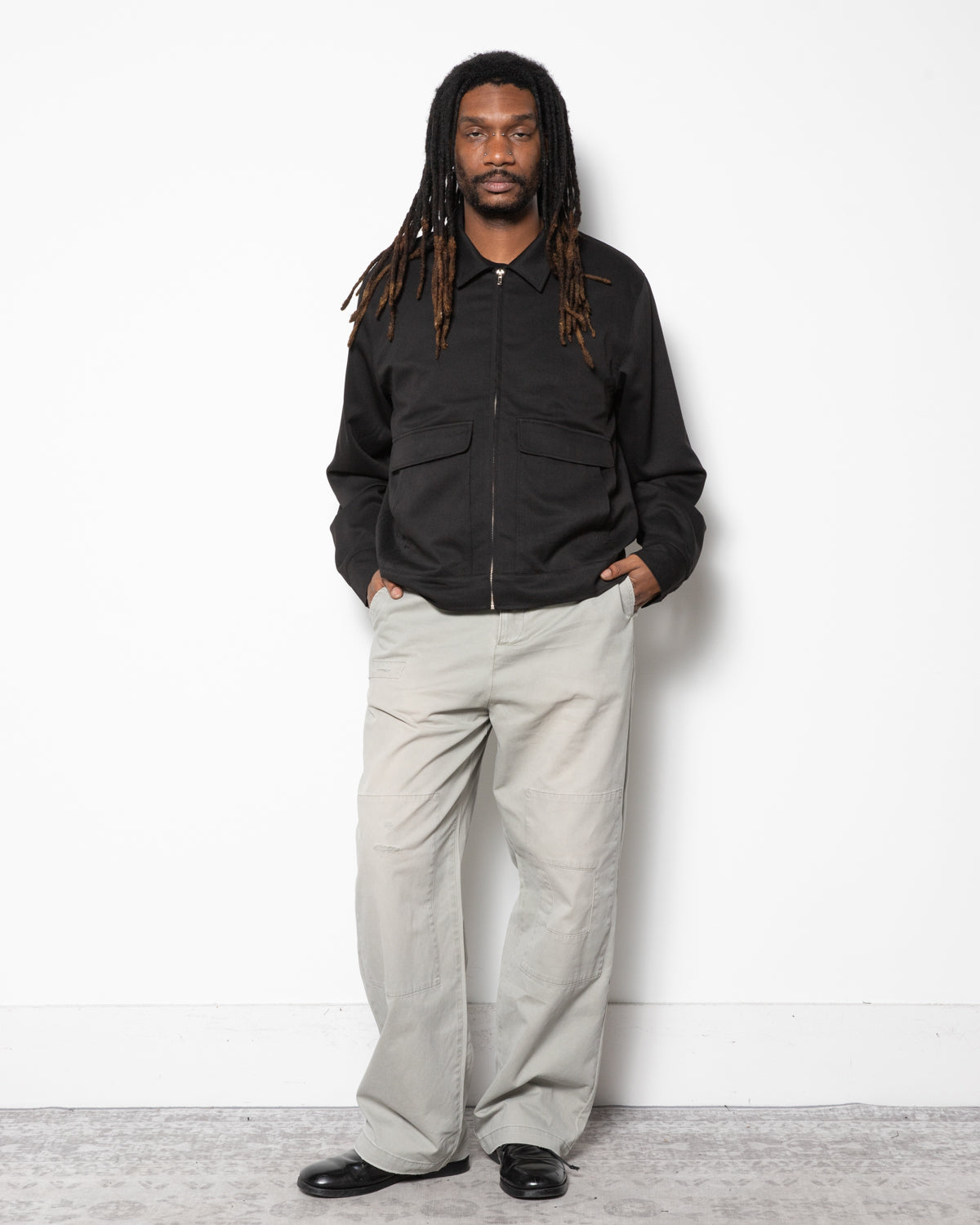 Lax Repaired Workpants in Grey