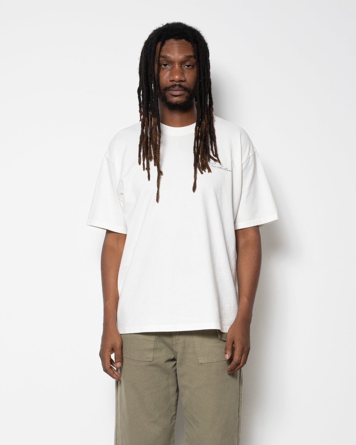 Reach Tee in Bone