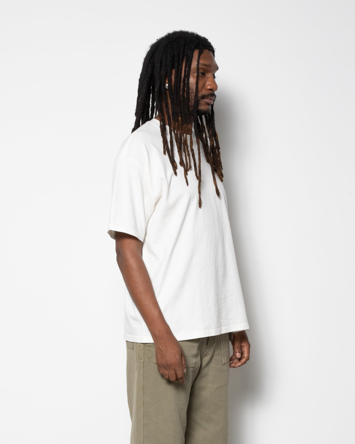 Reach Tee in Bone