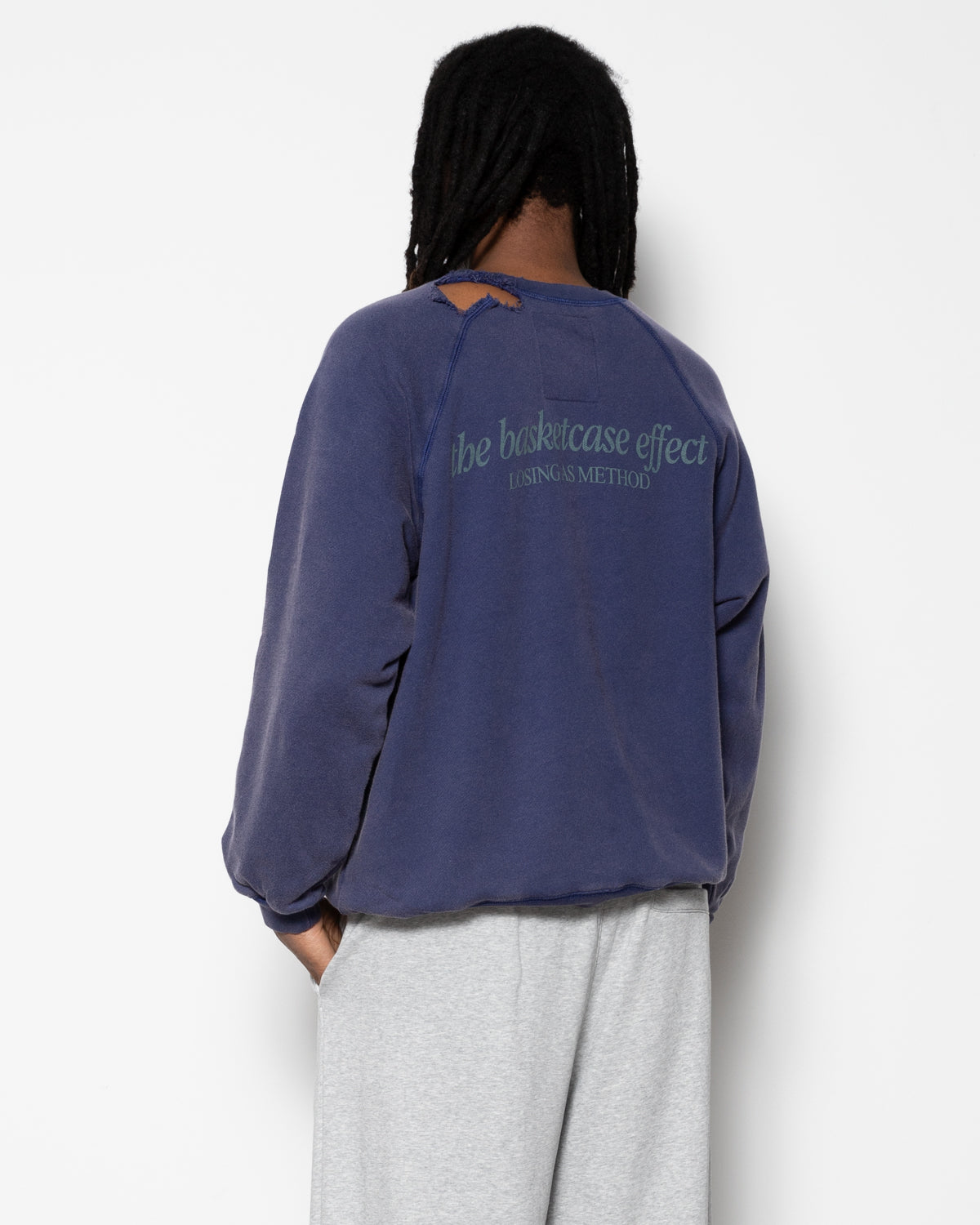 Siren Crewneck in Navy Blue