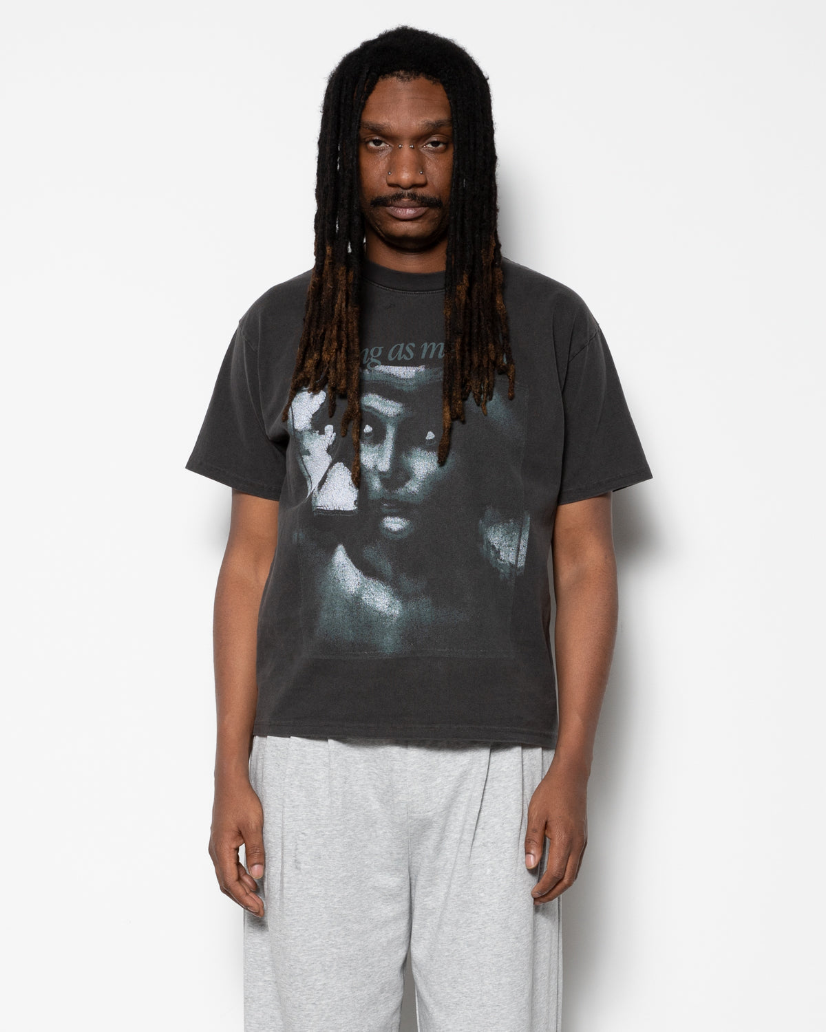 Siren Tee in Vintage Black