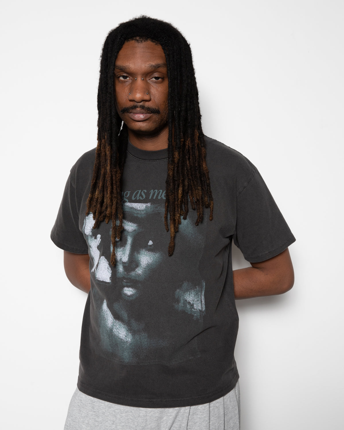 Siren Tee in Vintage Black