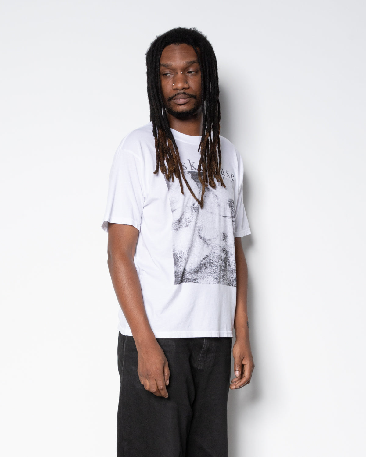 Tilt Tee in White