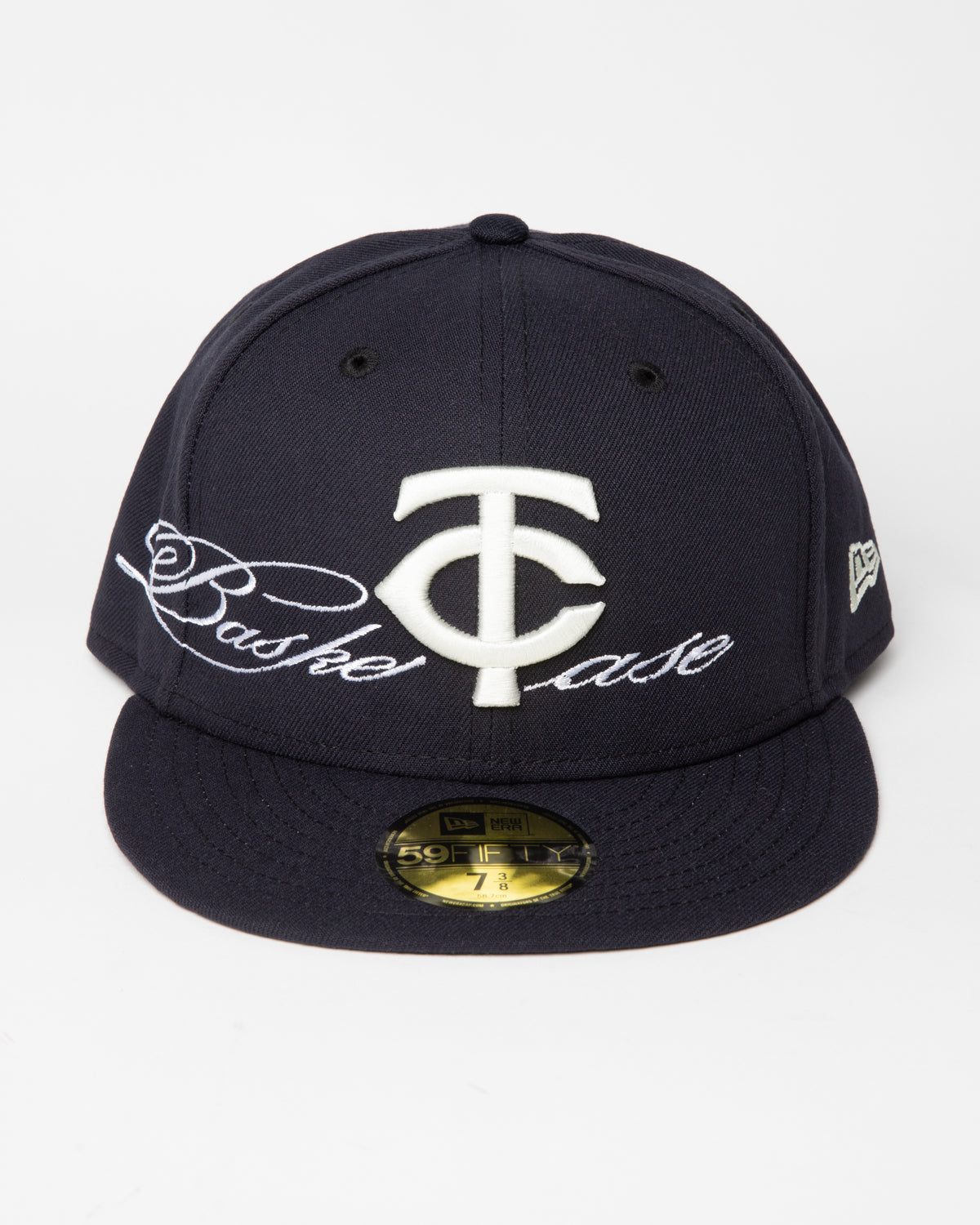 Twins Fitted Cap in Navy
