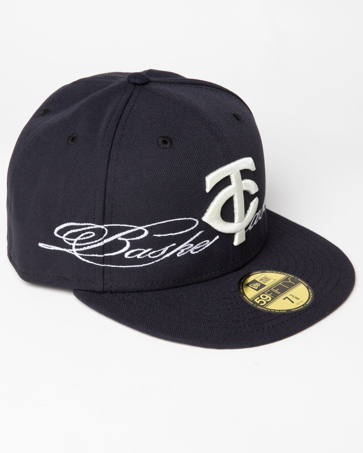 Twins Fitted Cap in Navy