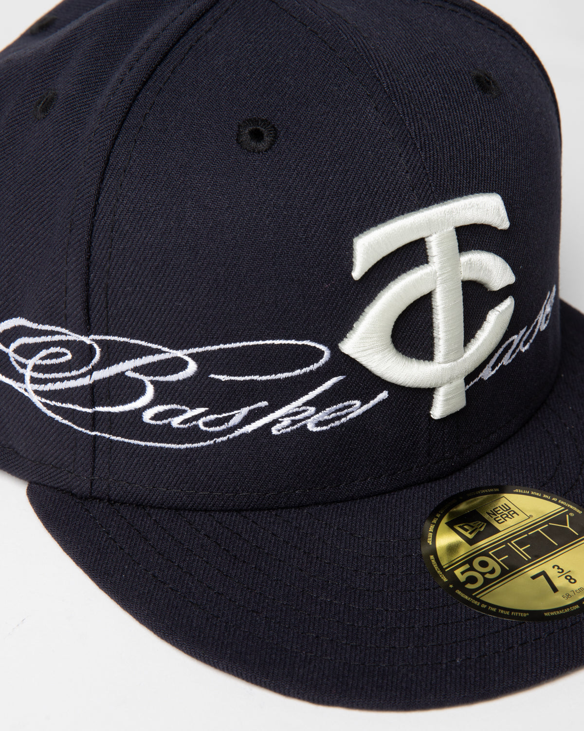 Twins Fitted Cap in Navy