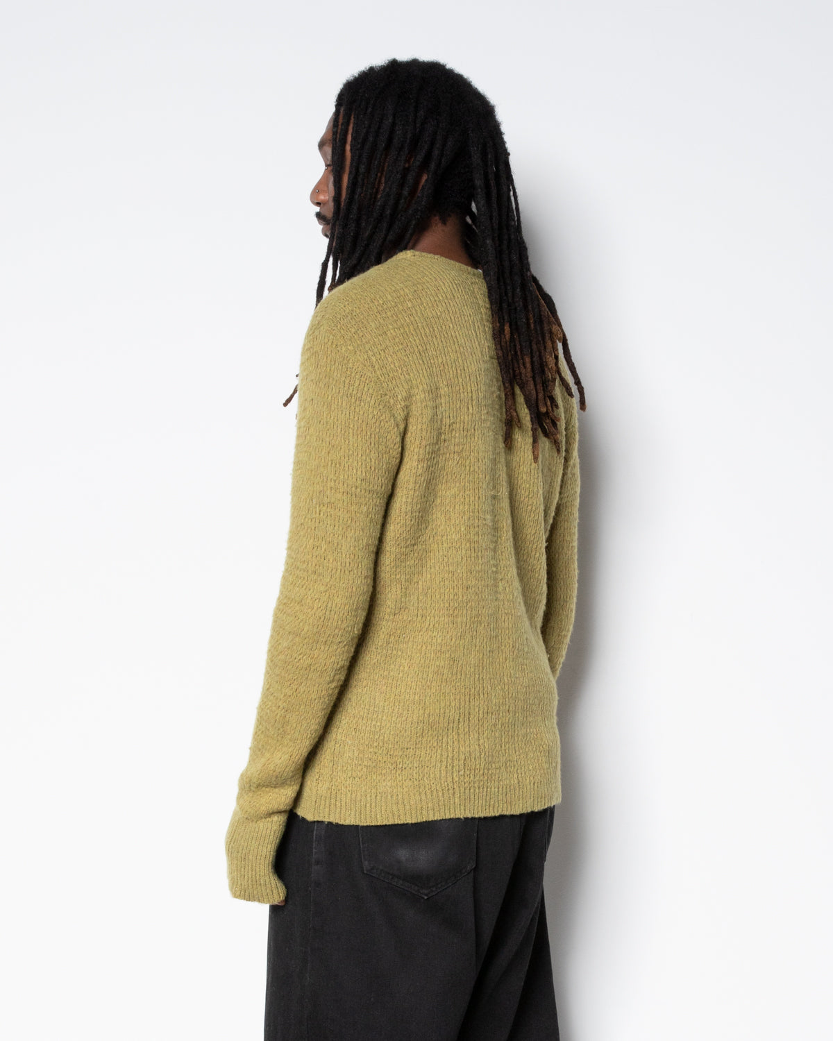 Wretch Knit Cardigan in Green