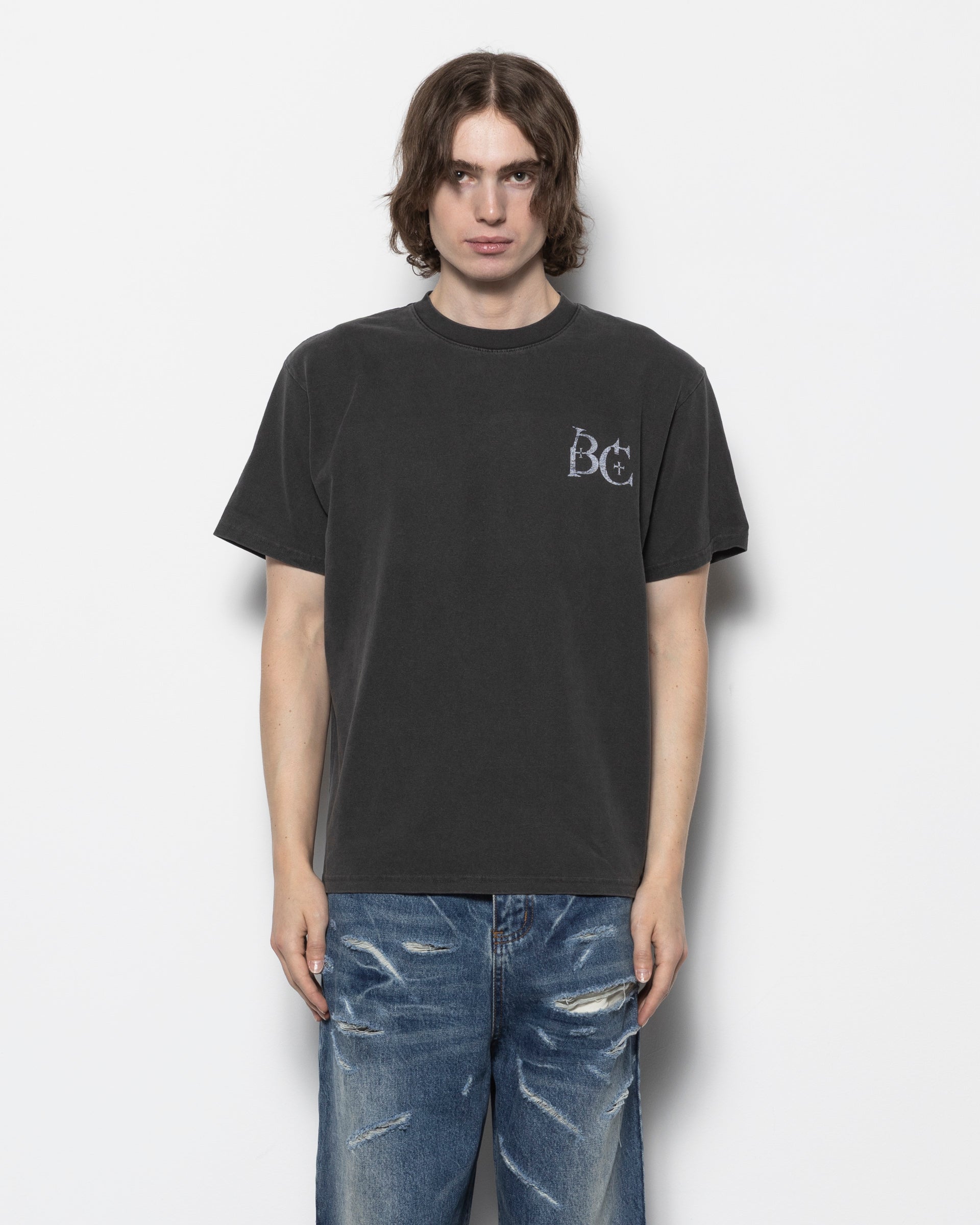 Hang Loose Tee in Vintage Black