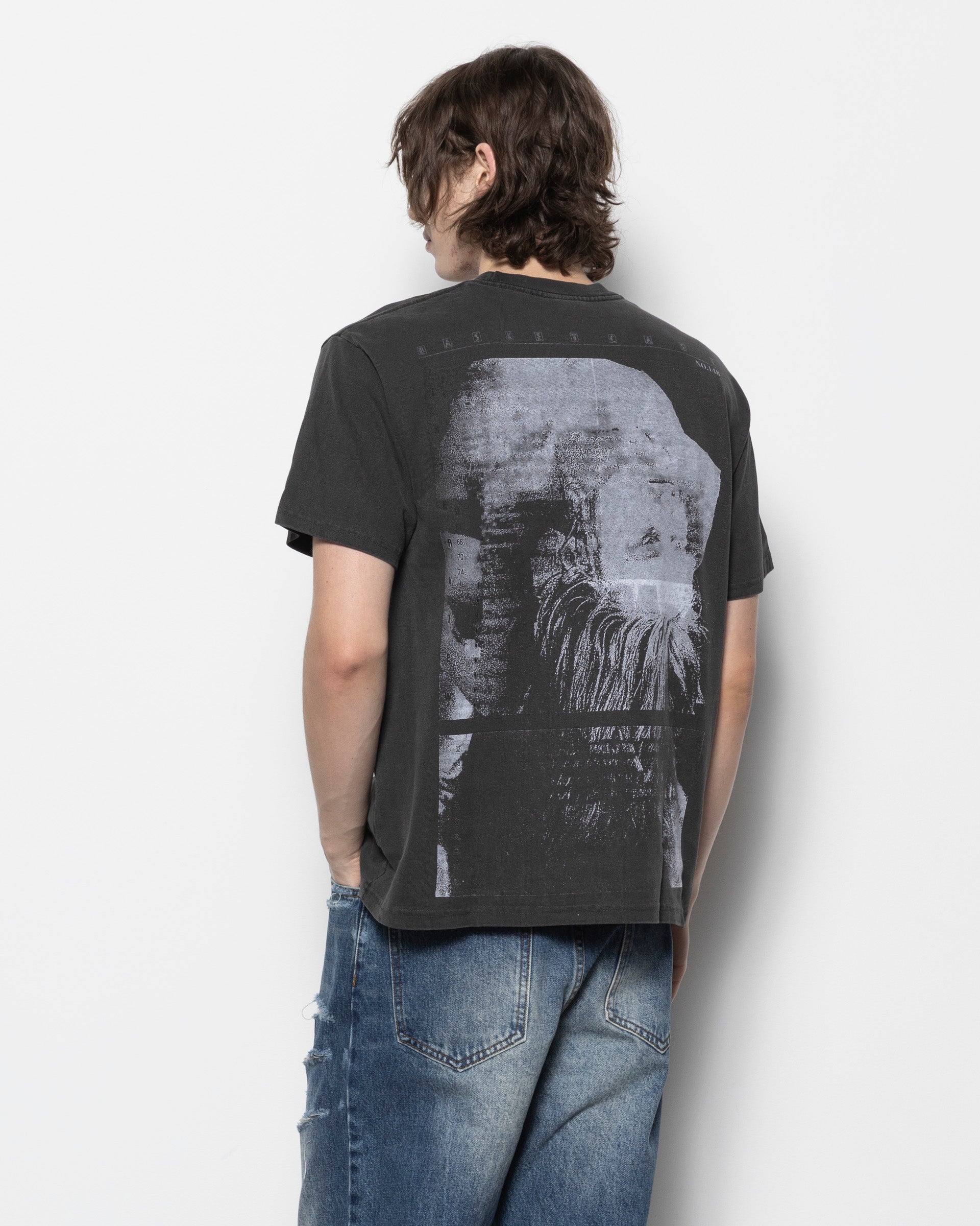 Hang Loose Tee in Vintage Black