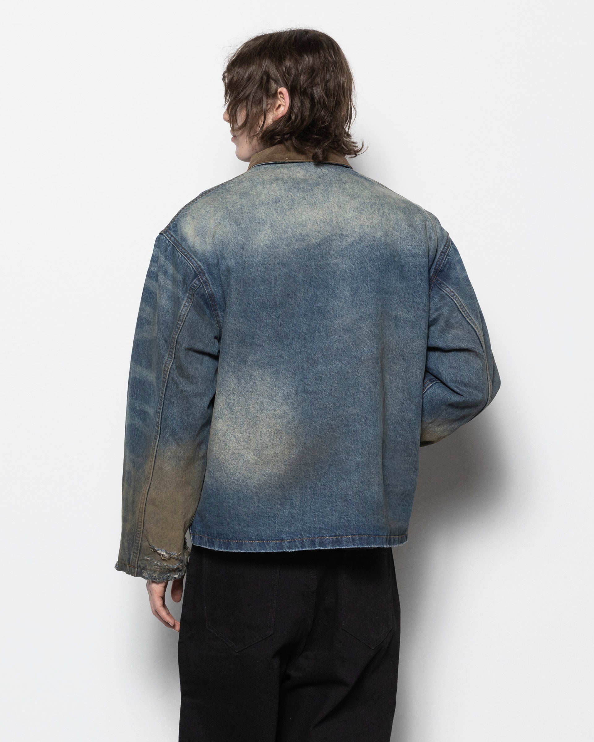 Haystack Denim Jacket in Washed Blue