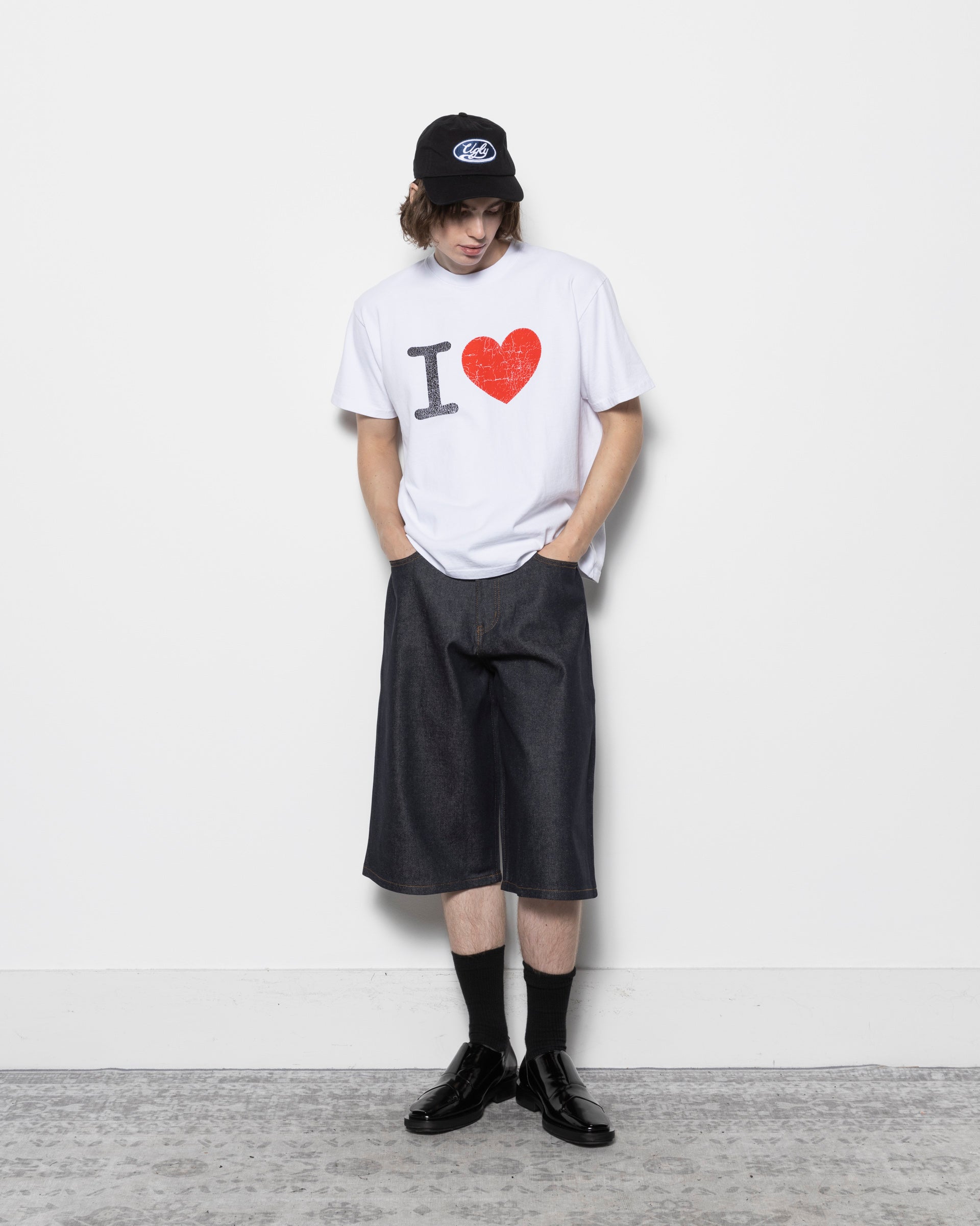 I Heart Tee in White