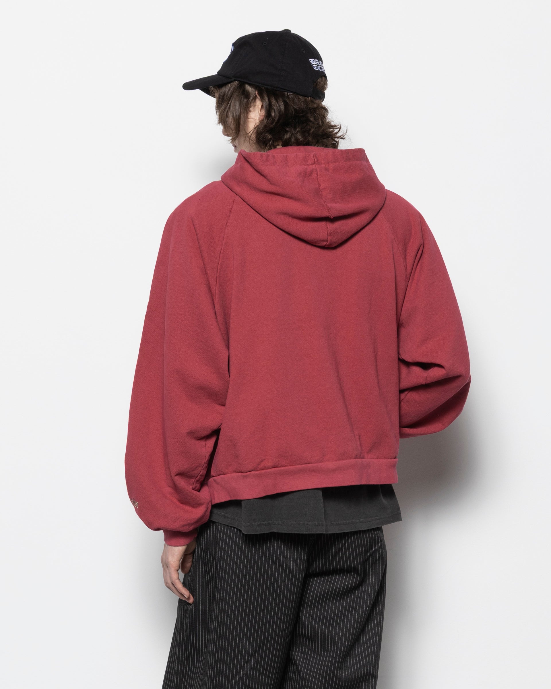 Industries Zip Hoodie in Brick