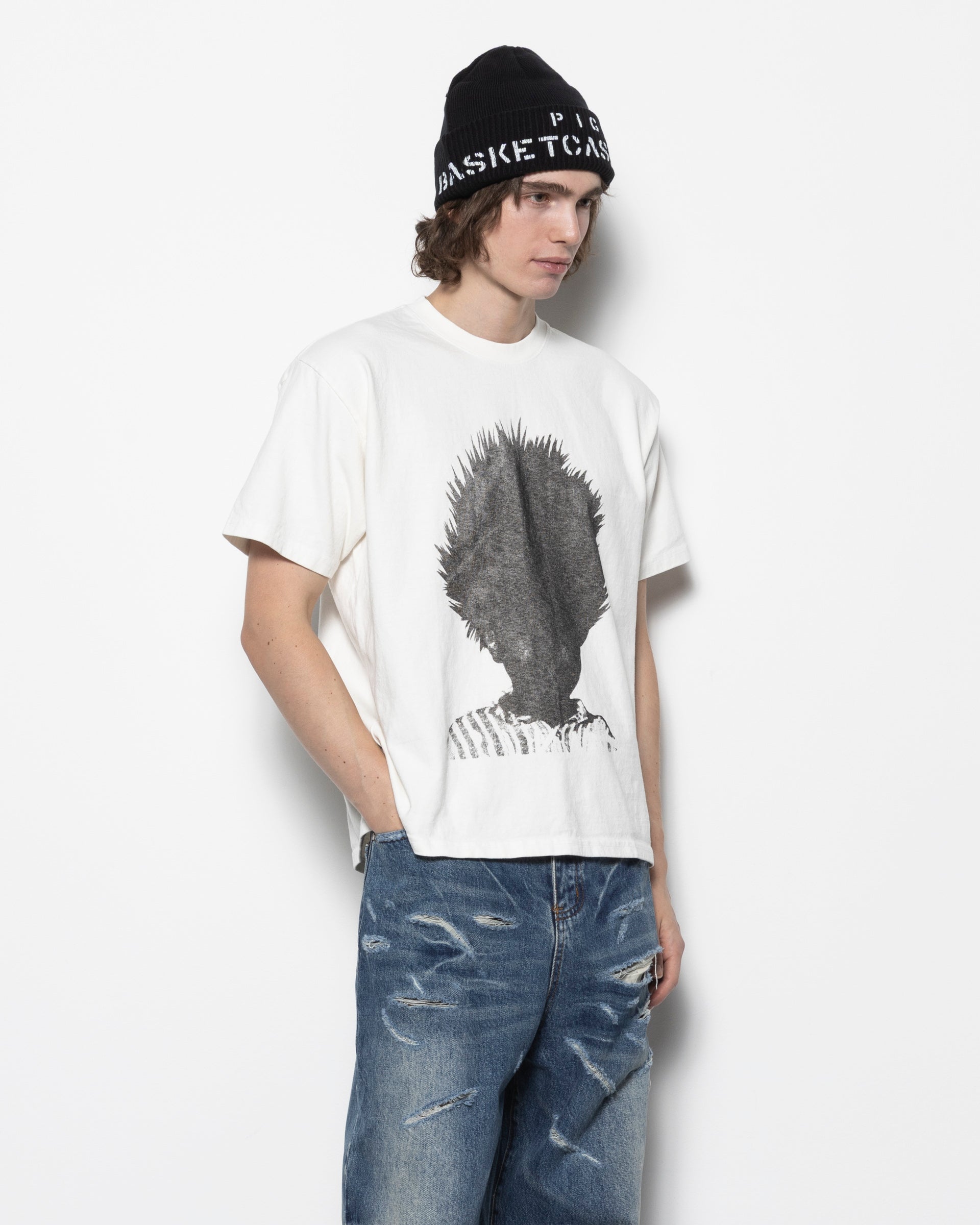Perisher Tee in Bone