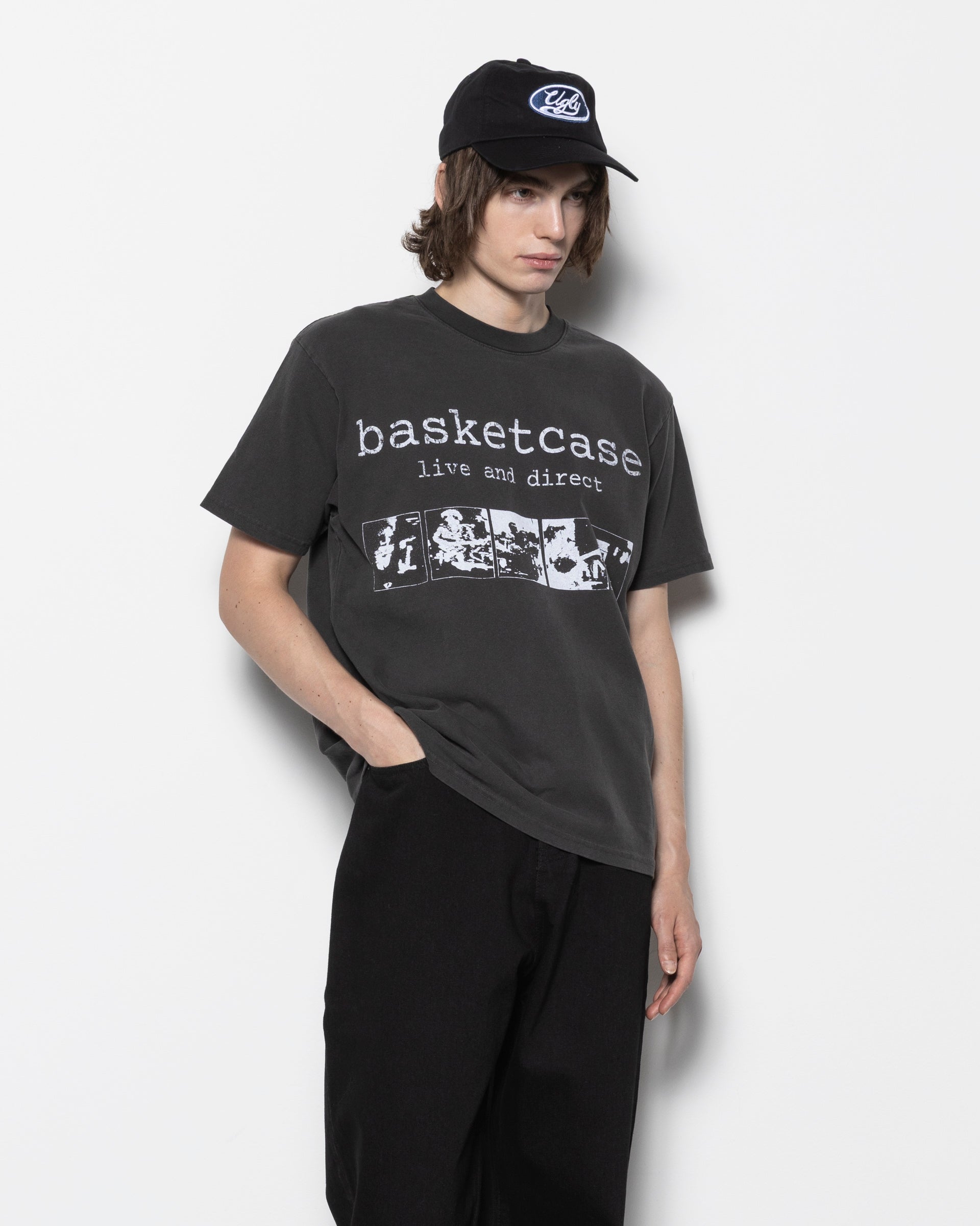 Scar Tee in Vintage Black