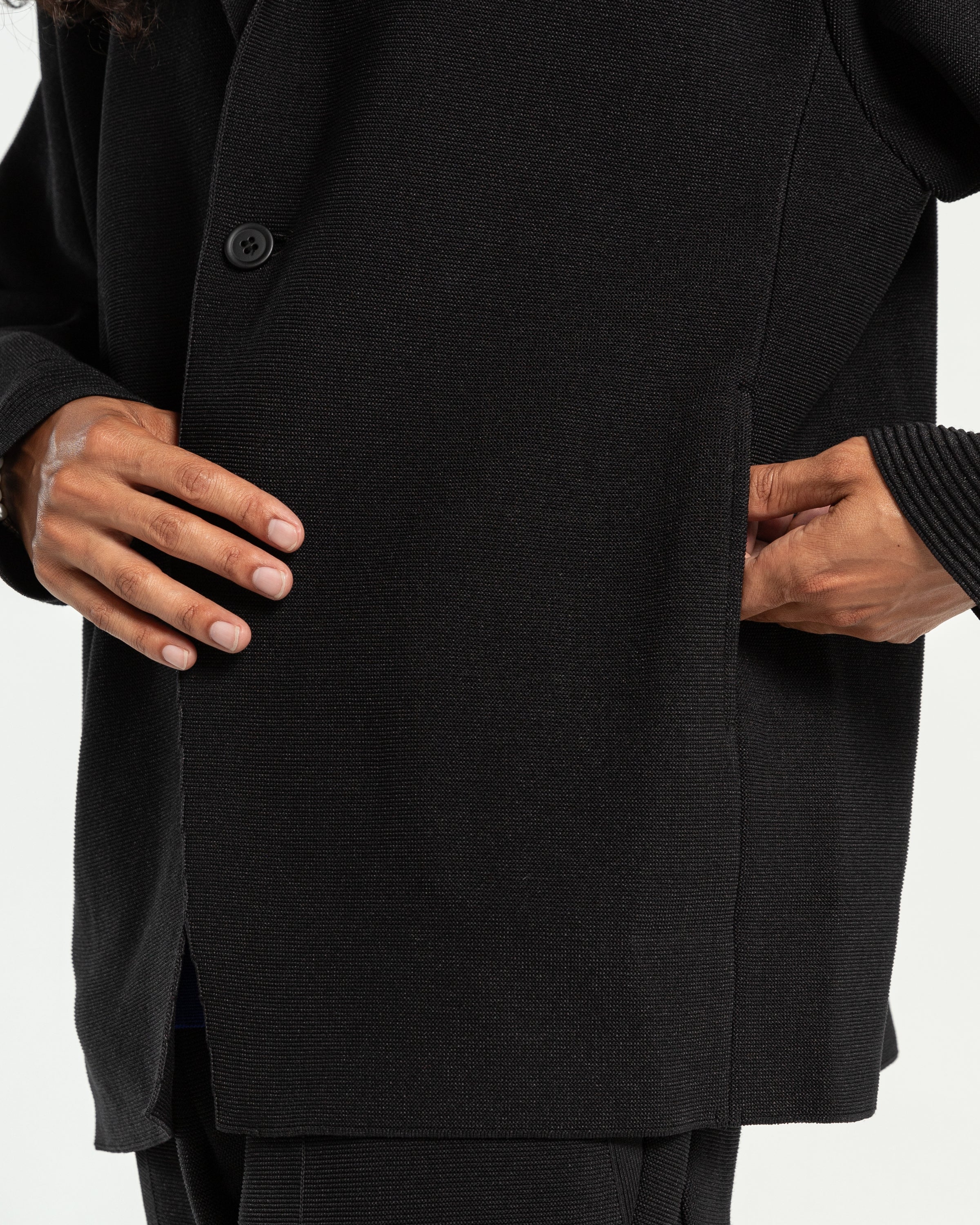 Washi Garter Jacket 1 in Black