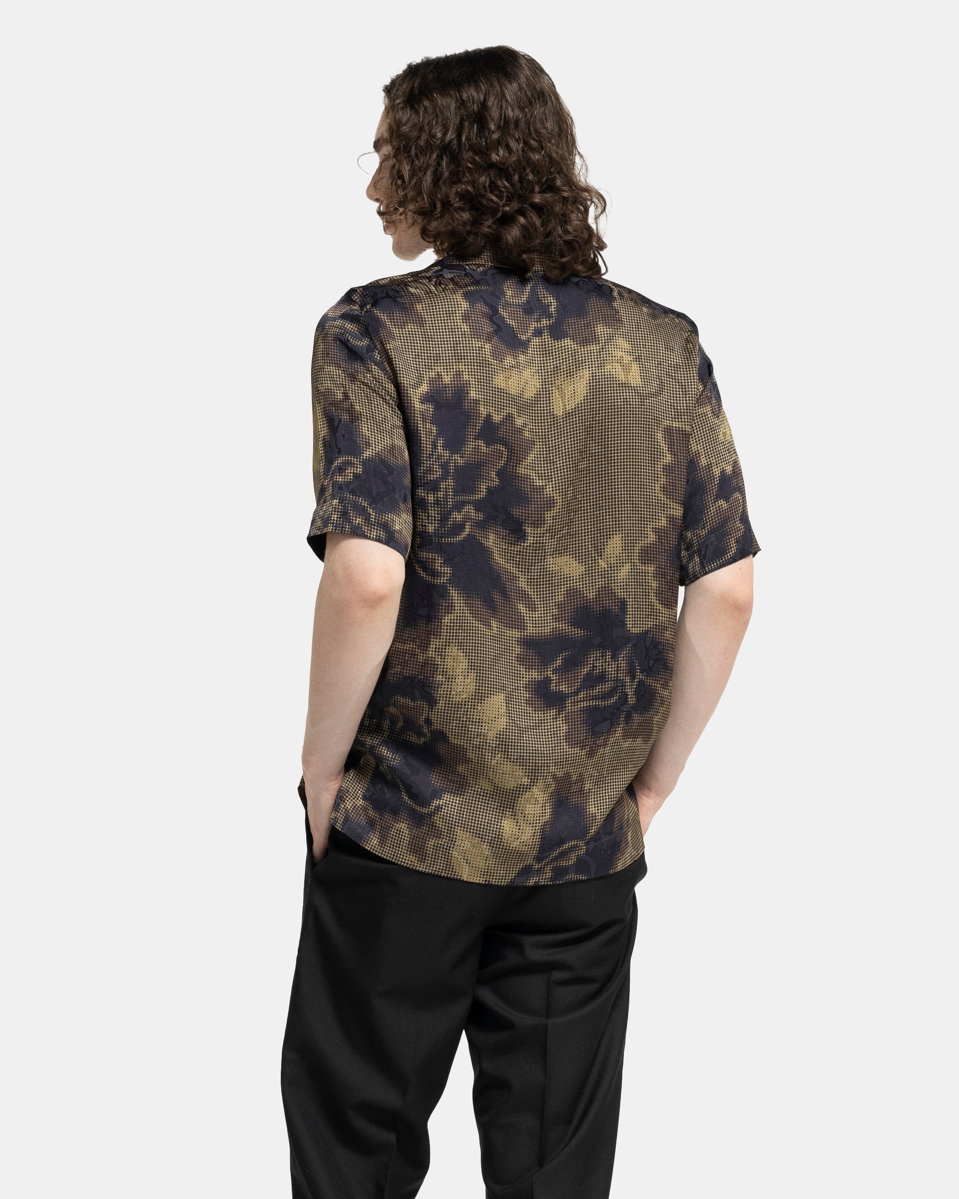 Dries Van Noten Carltone Shirt in Brown