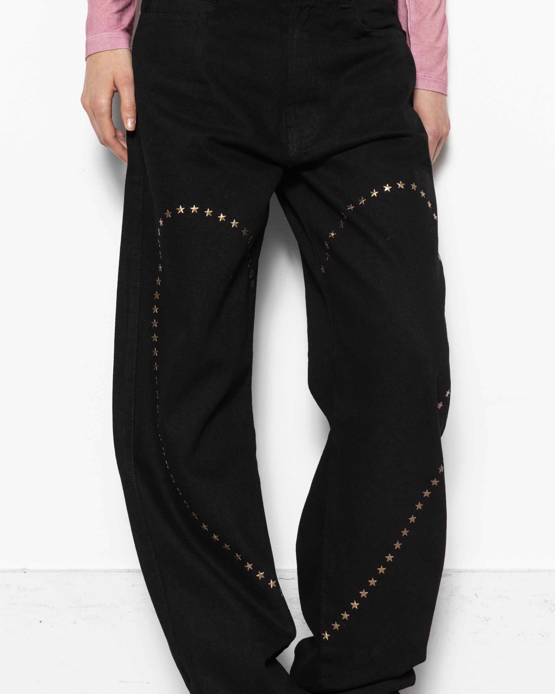 Heart Break Pants in Black