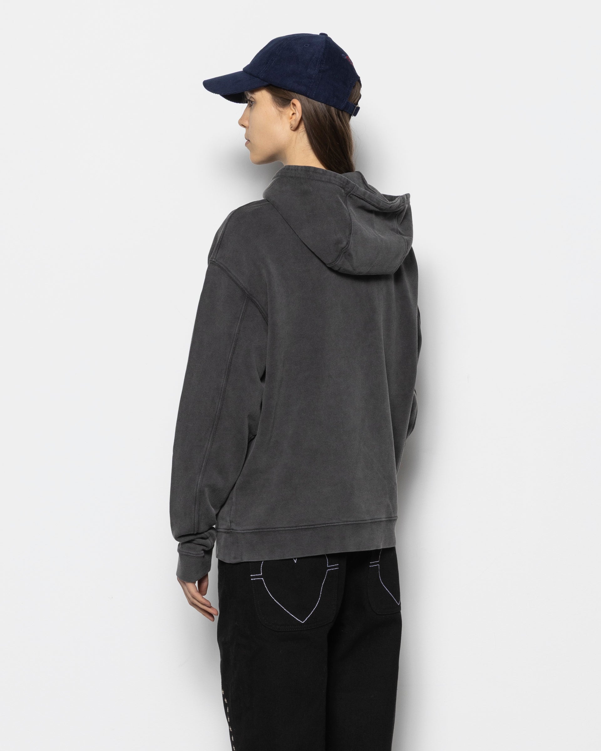 Heartbreaker Hoodie in Off Black