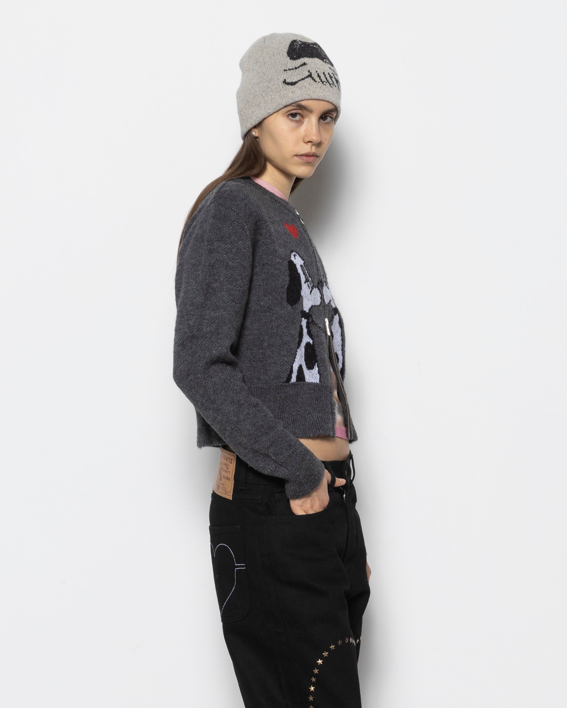 Lady Meets Tramp Zipup Sweater