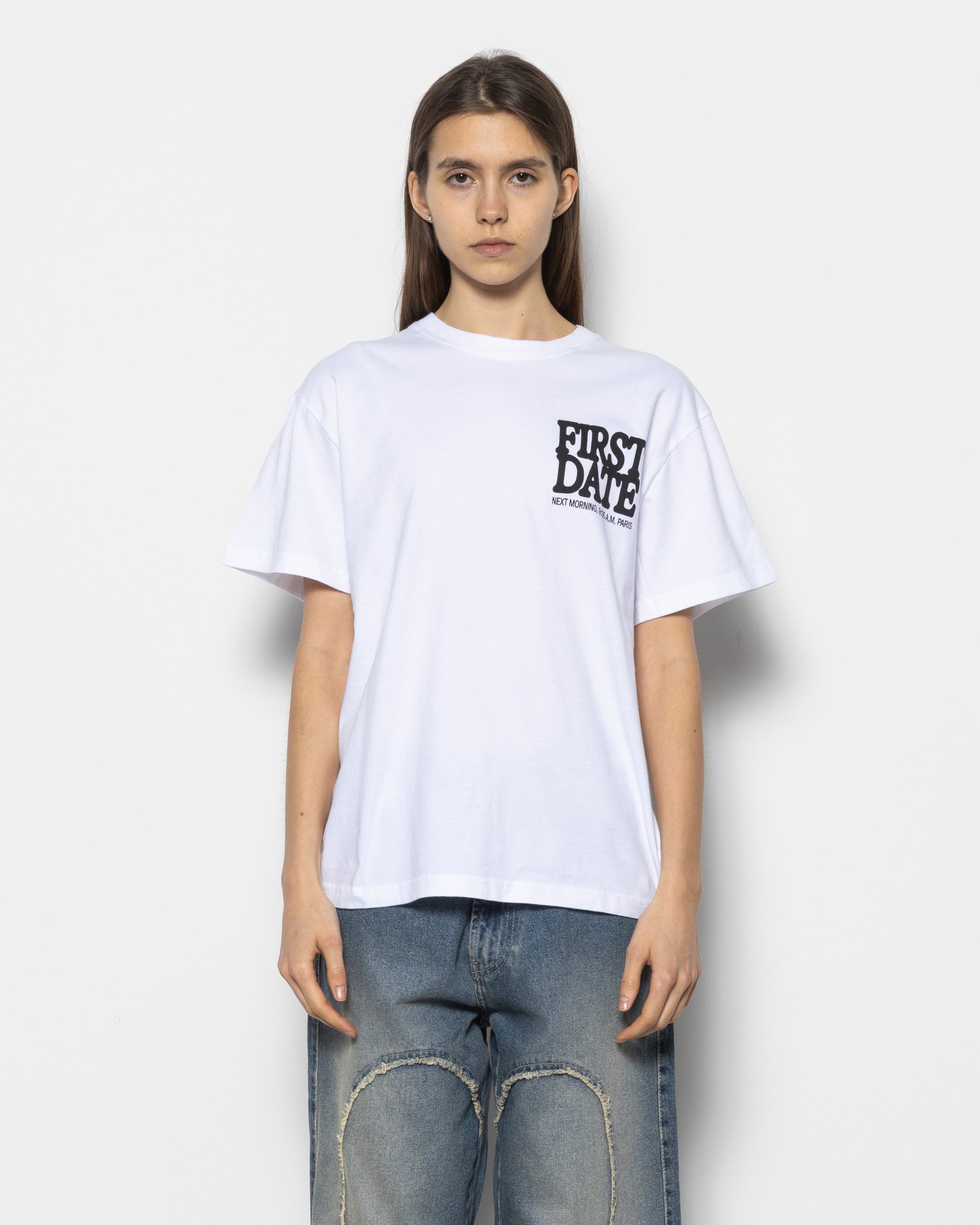 P.S. You're Hot Tee in White