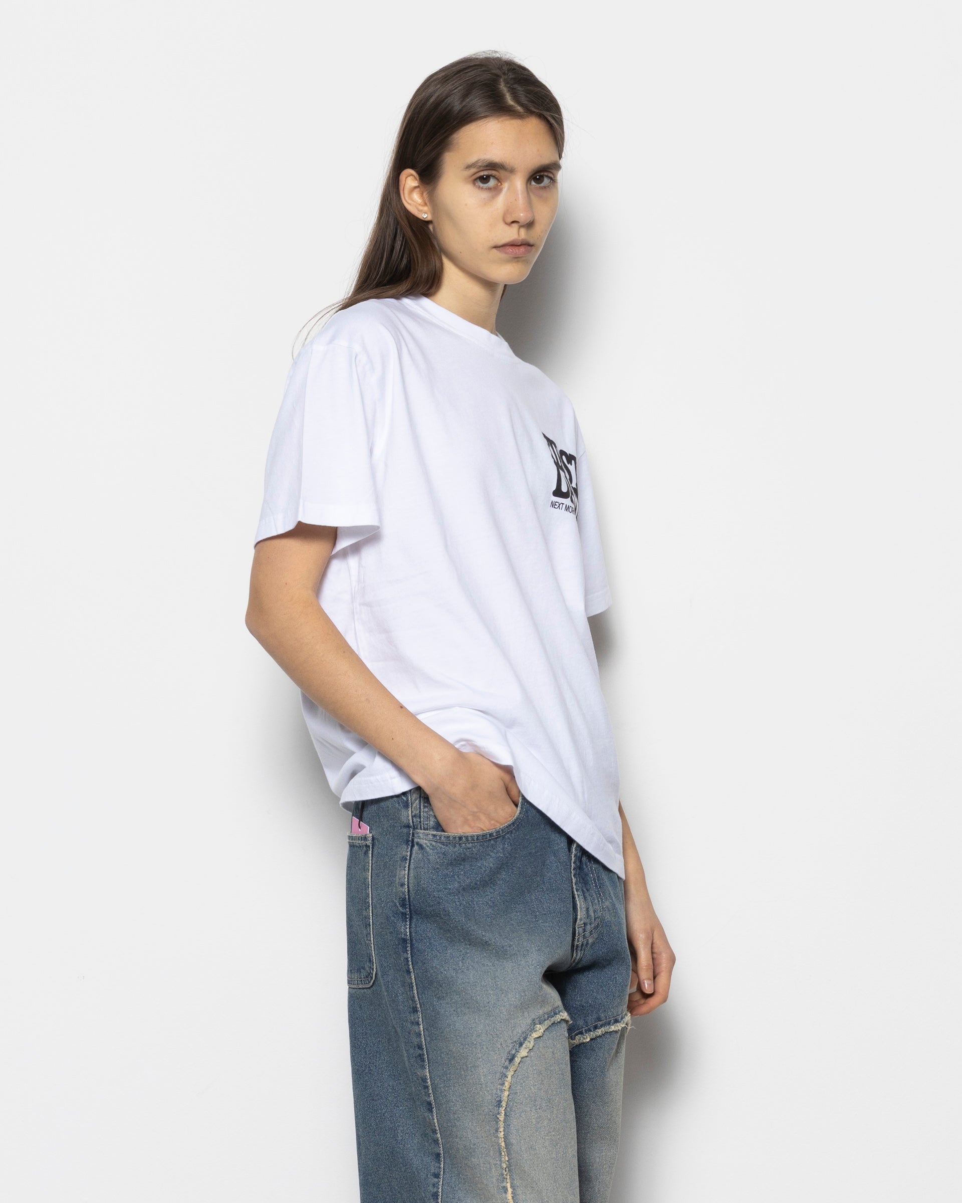 P.S. You're Hot Tee in White