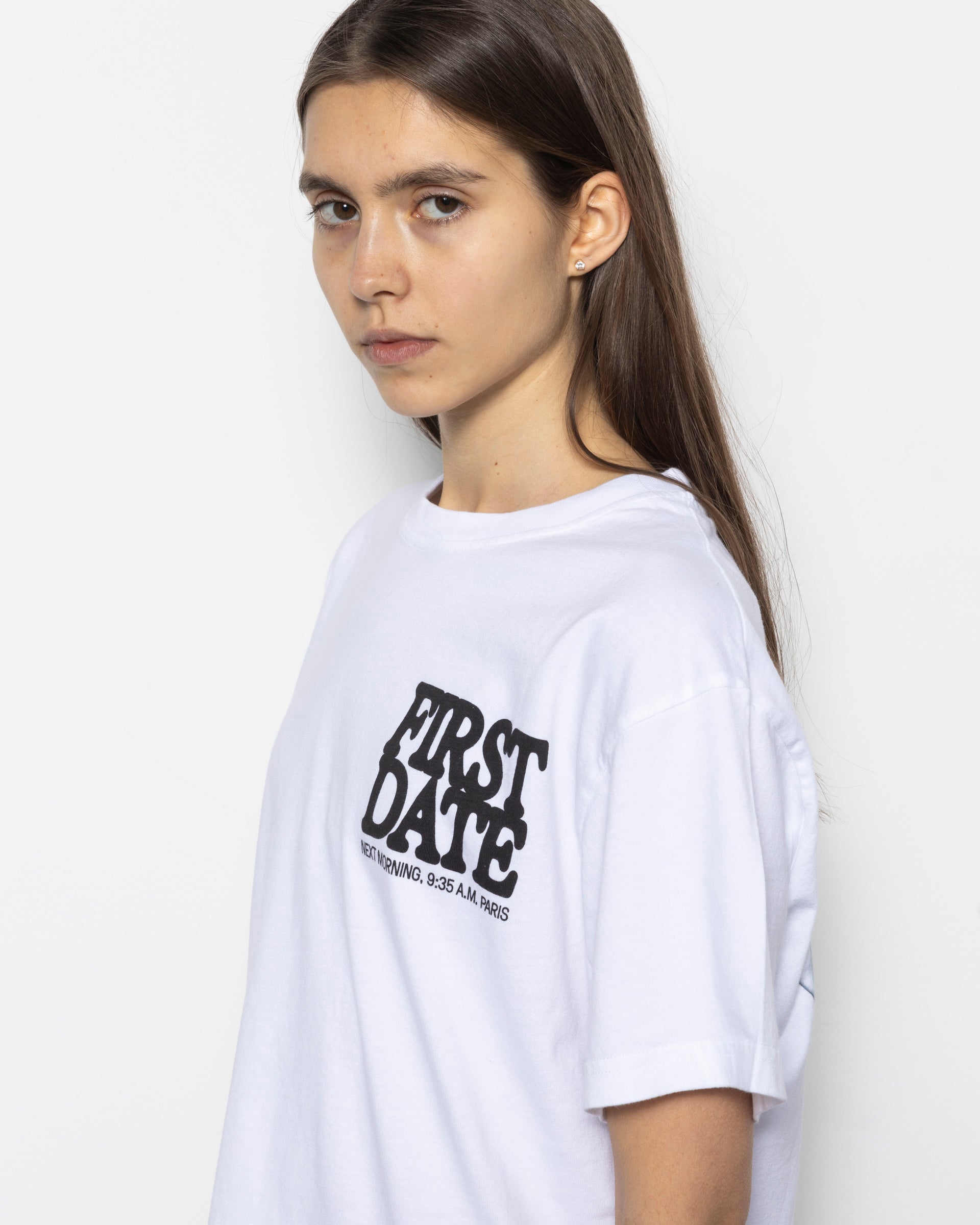P.S. You're Hot Tee in White
