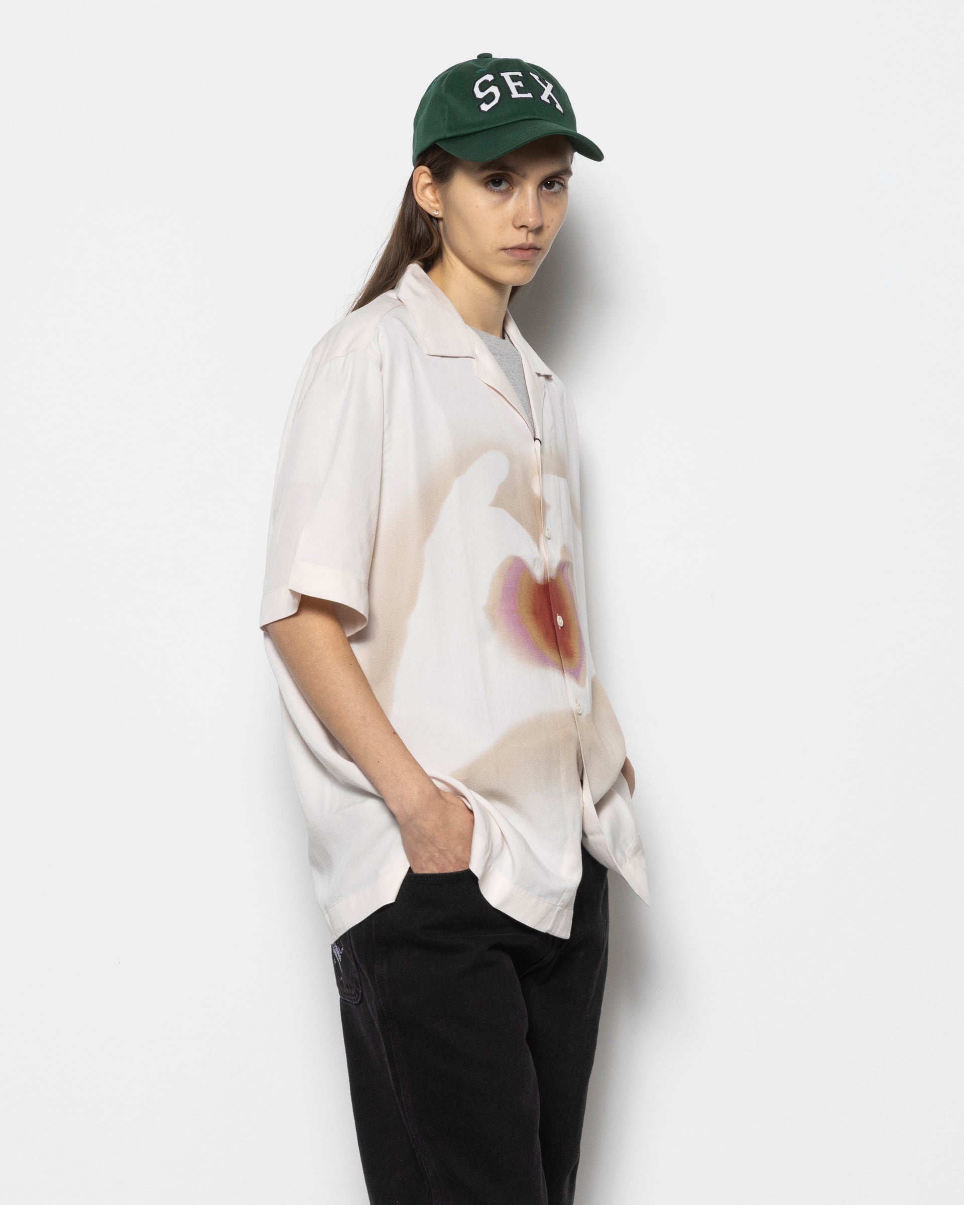 Pulse of Love Shirt in Beige