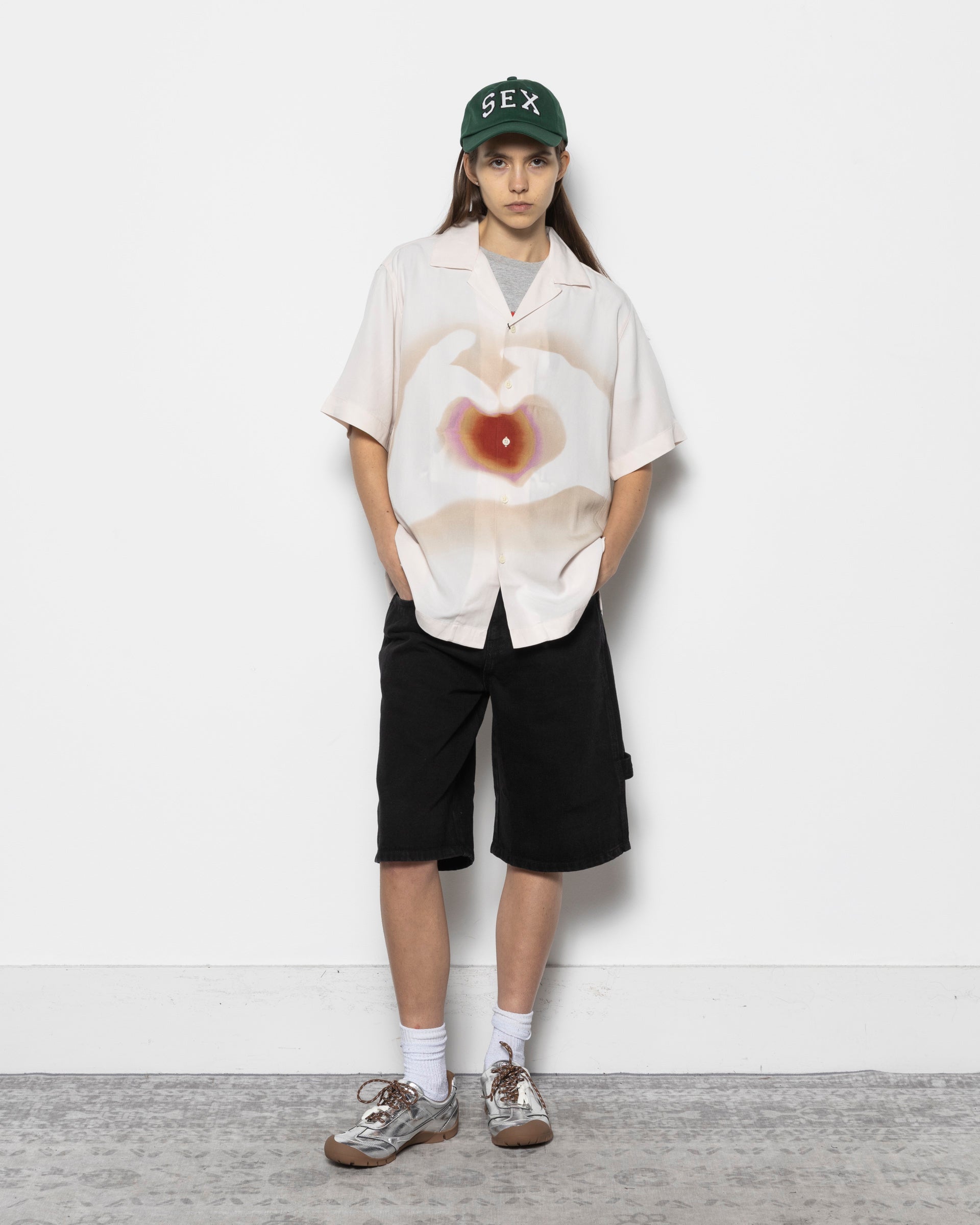 Pulse of Love Shirt in Beige