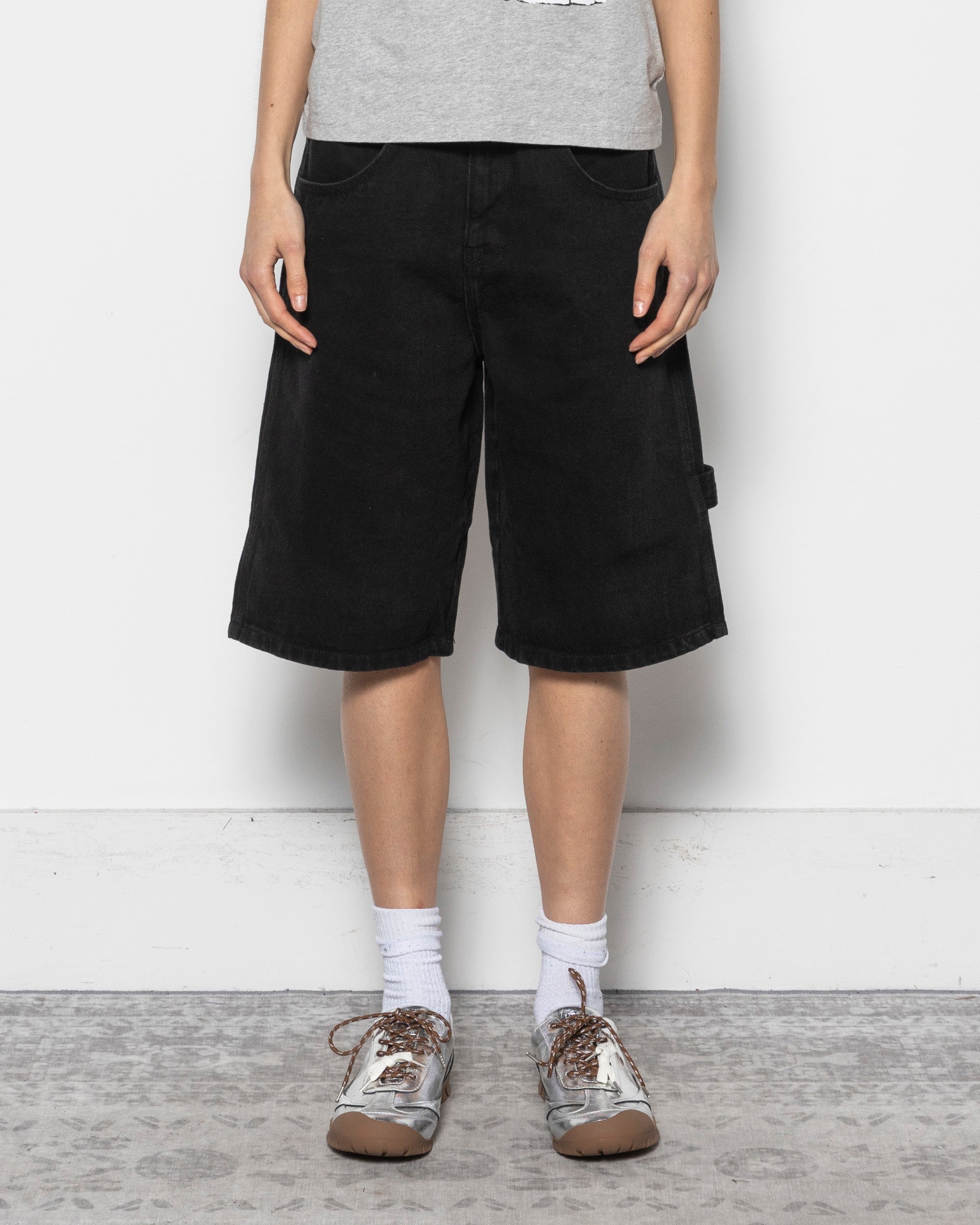 Cupid's Cheeks Shorts in Black