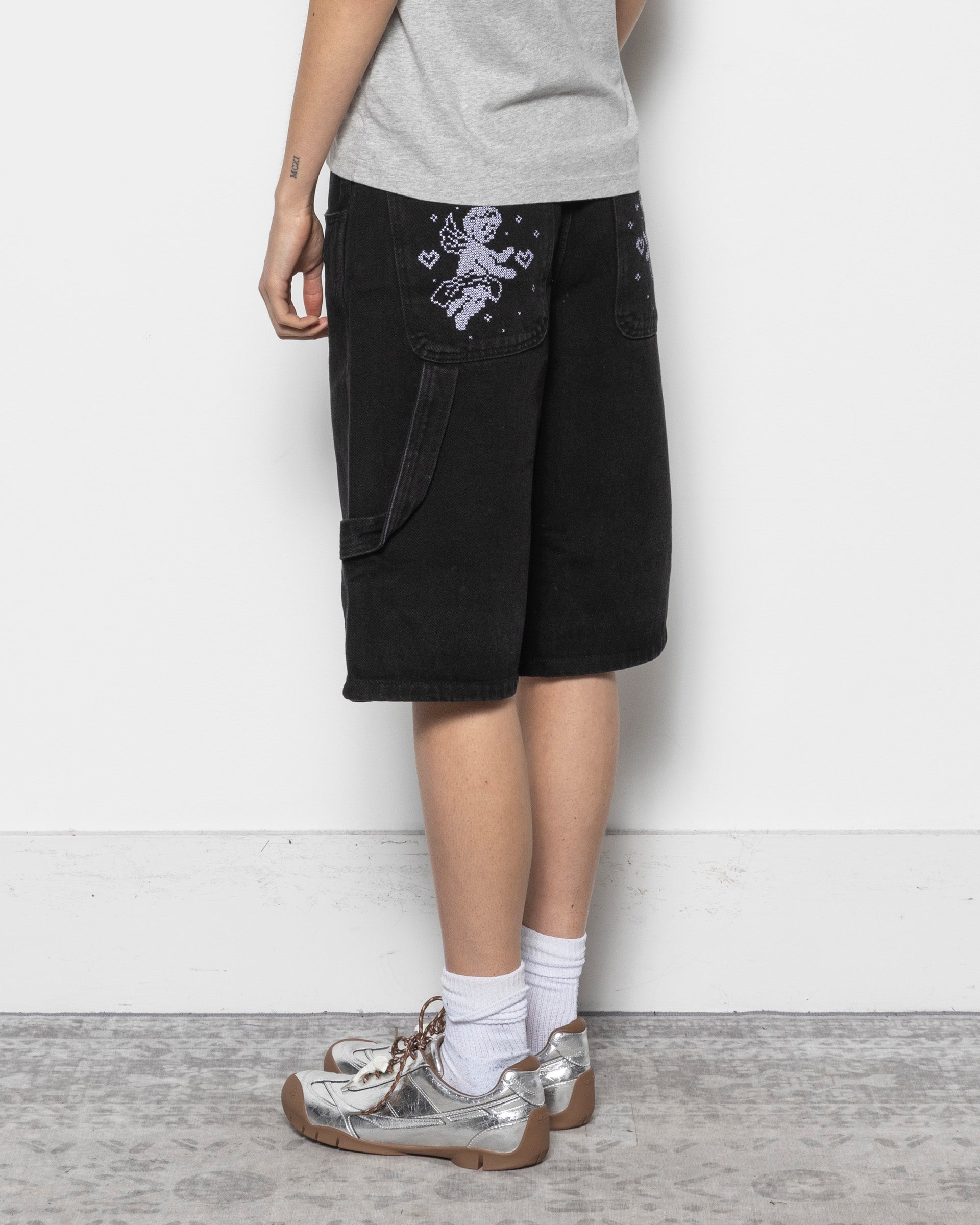 Cupid's Cheeks Shorts in Black