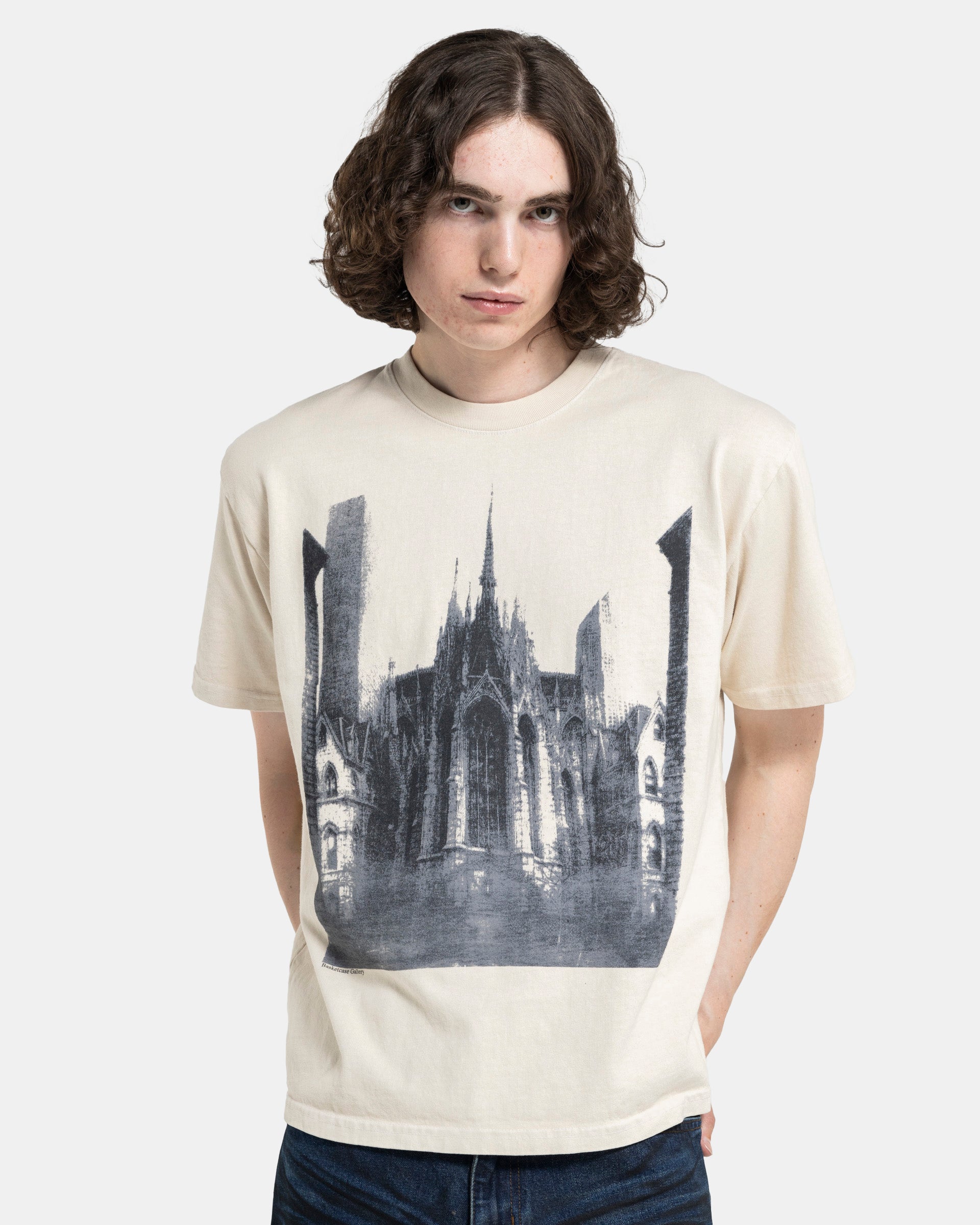 Cathedral T-Shirt in Cream