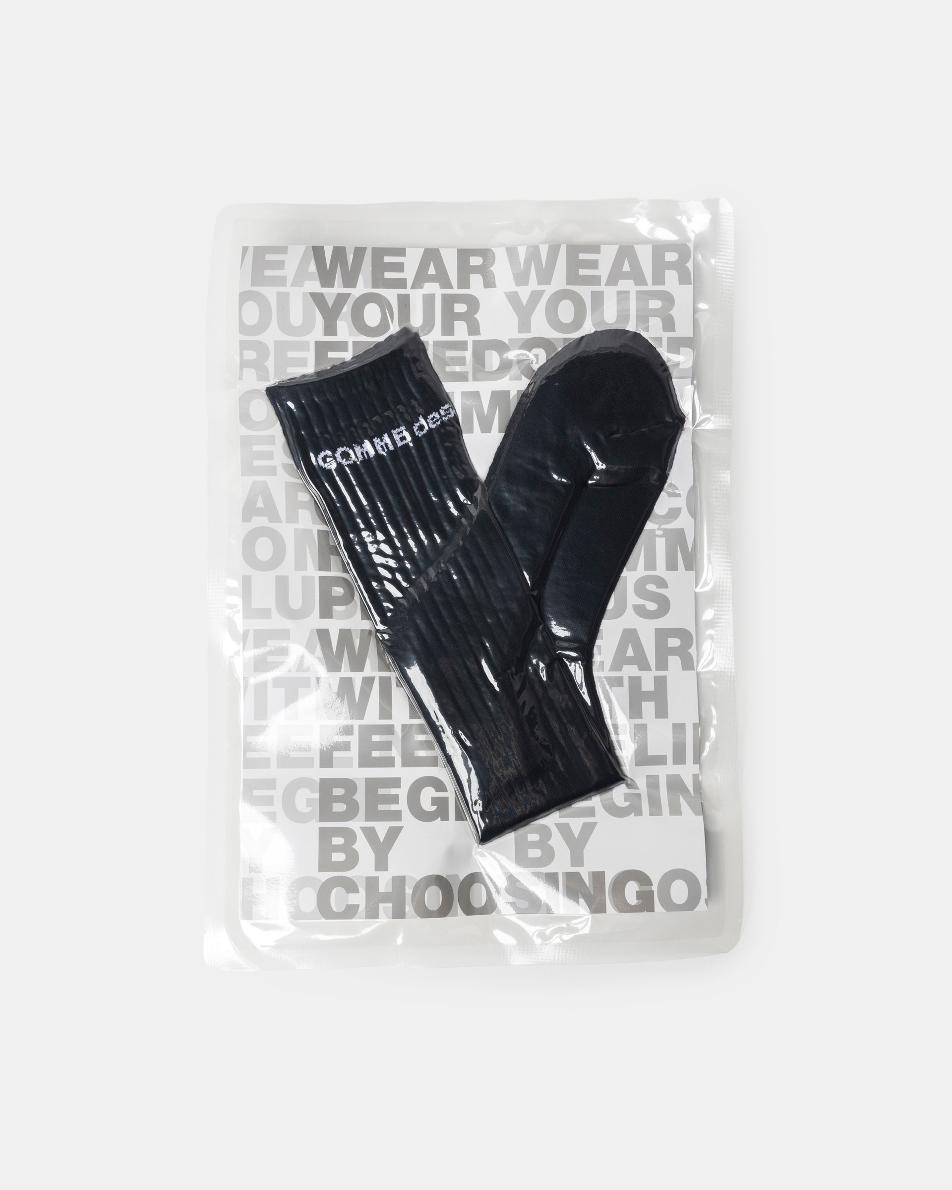 Logo Socks in Black