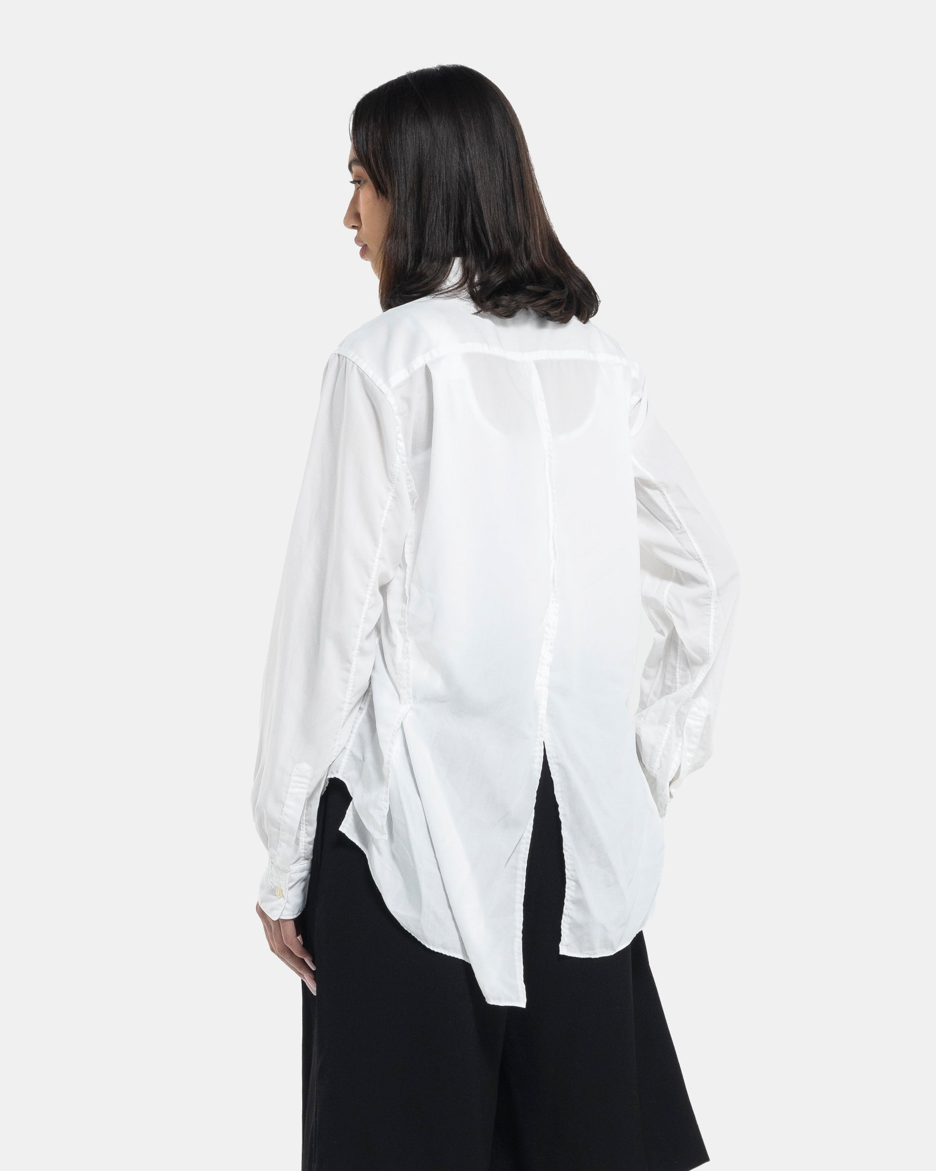 Vented Shirt in White