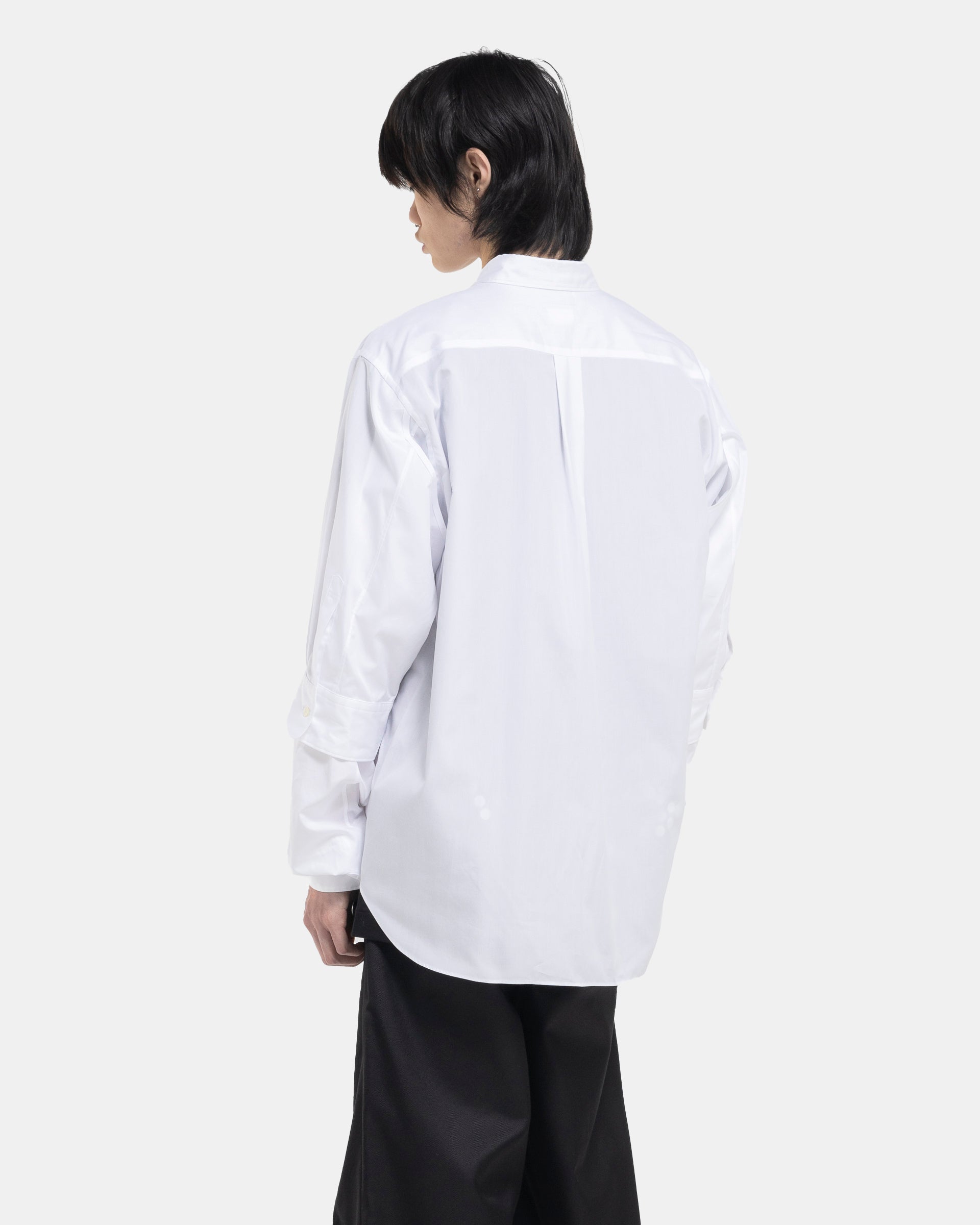 Multi-Arm Shirt in White