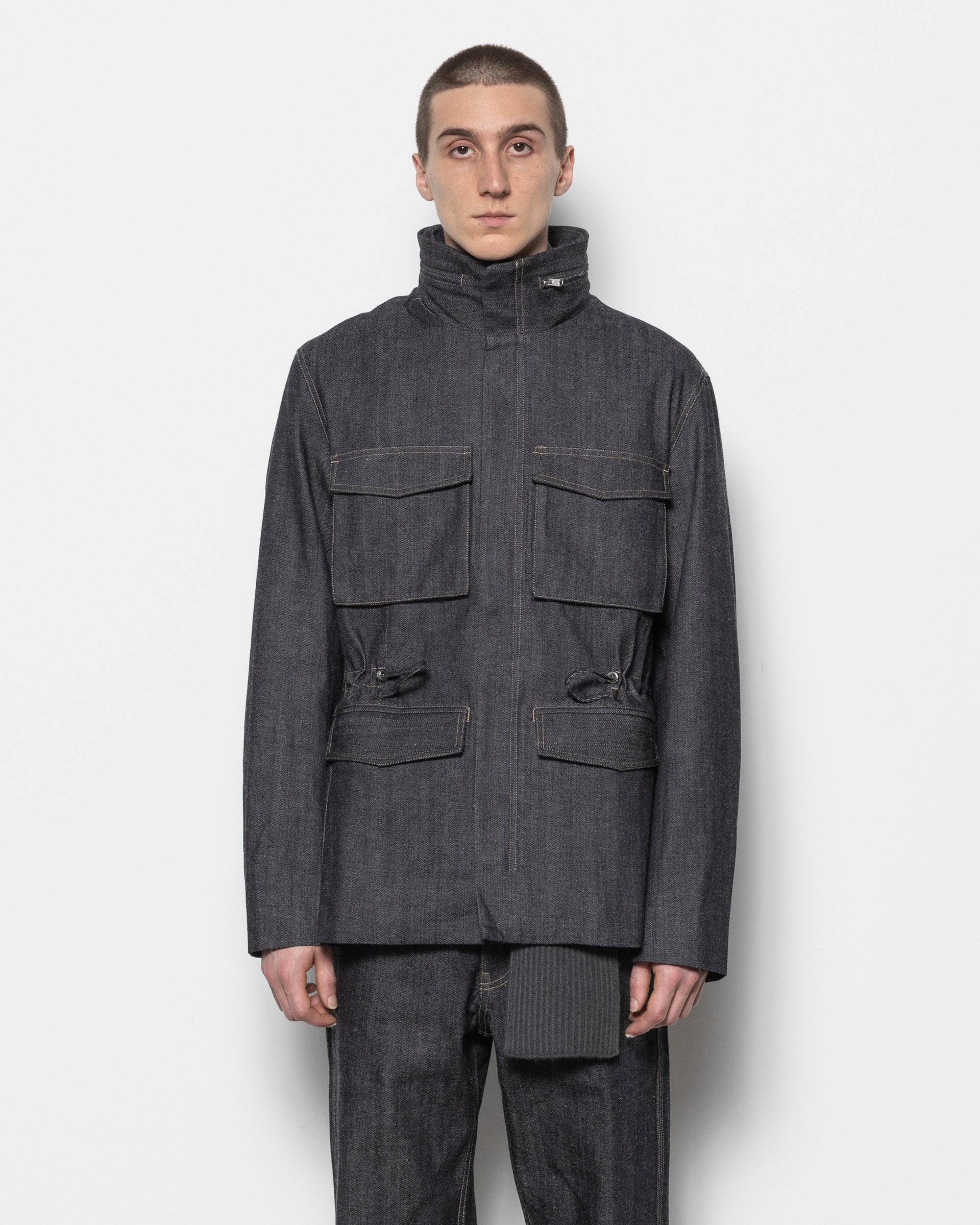 Beynam Denim Jacket in Blue