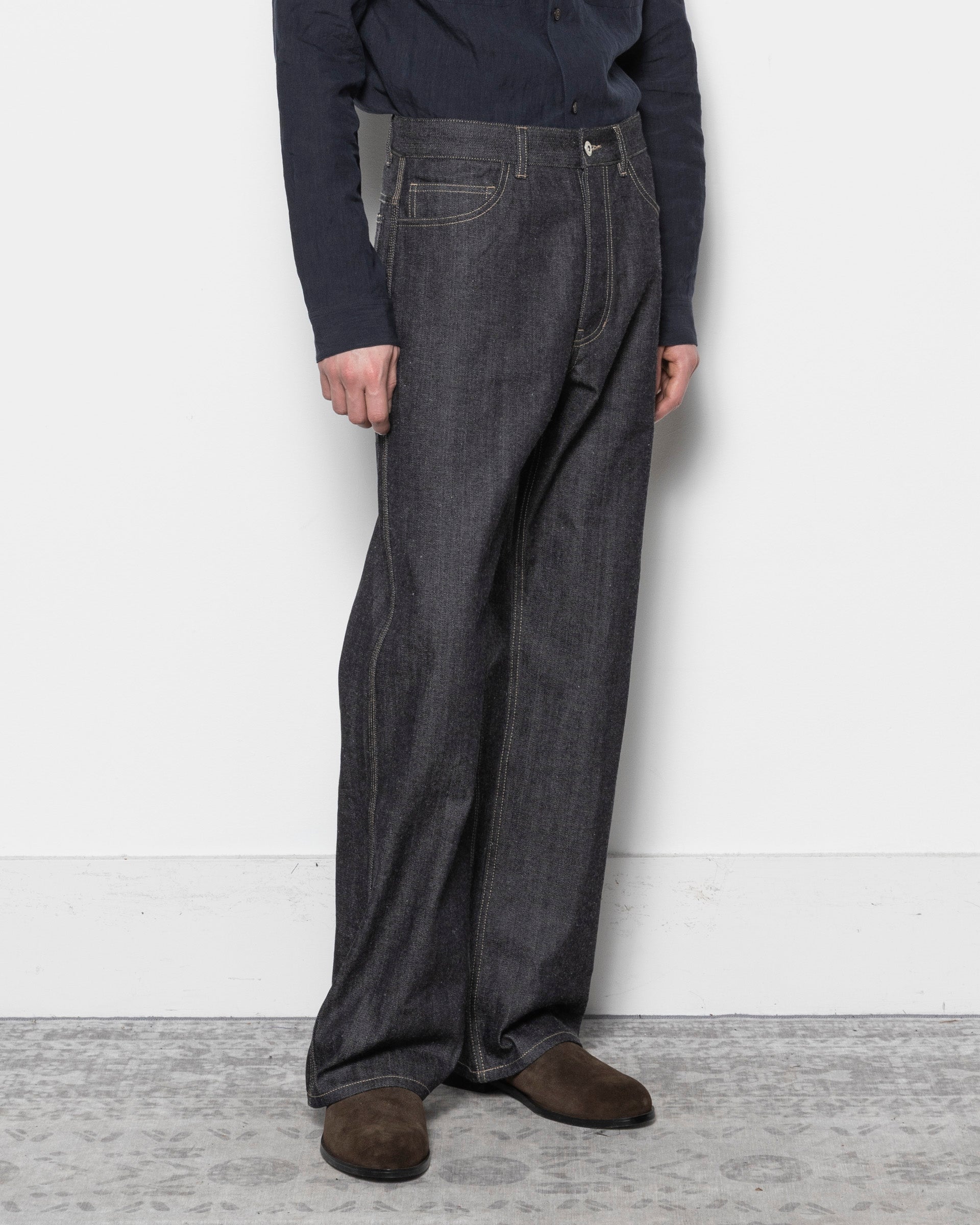 Bled Jeans in Unwashed Denim