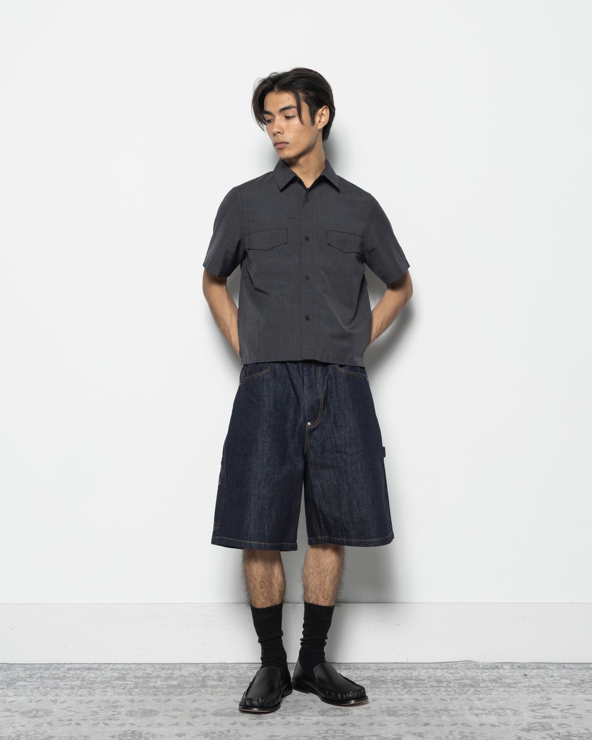 Hanshin Shorts in Indigo