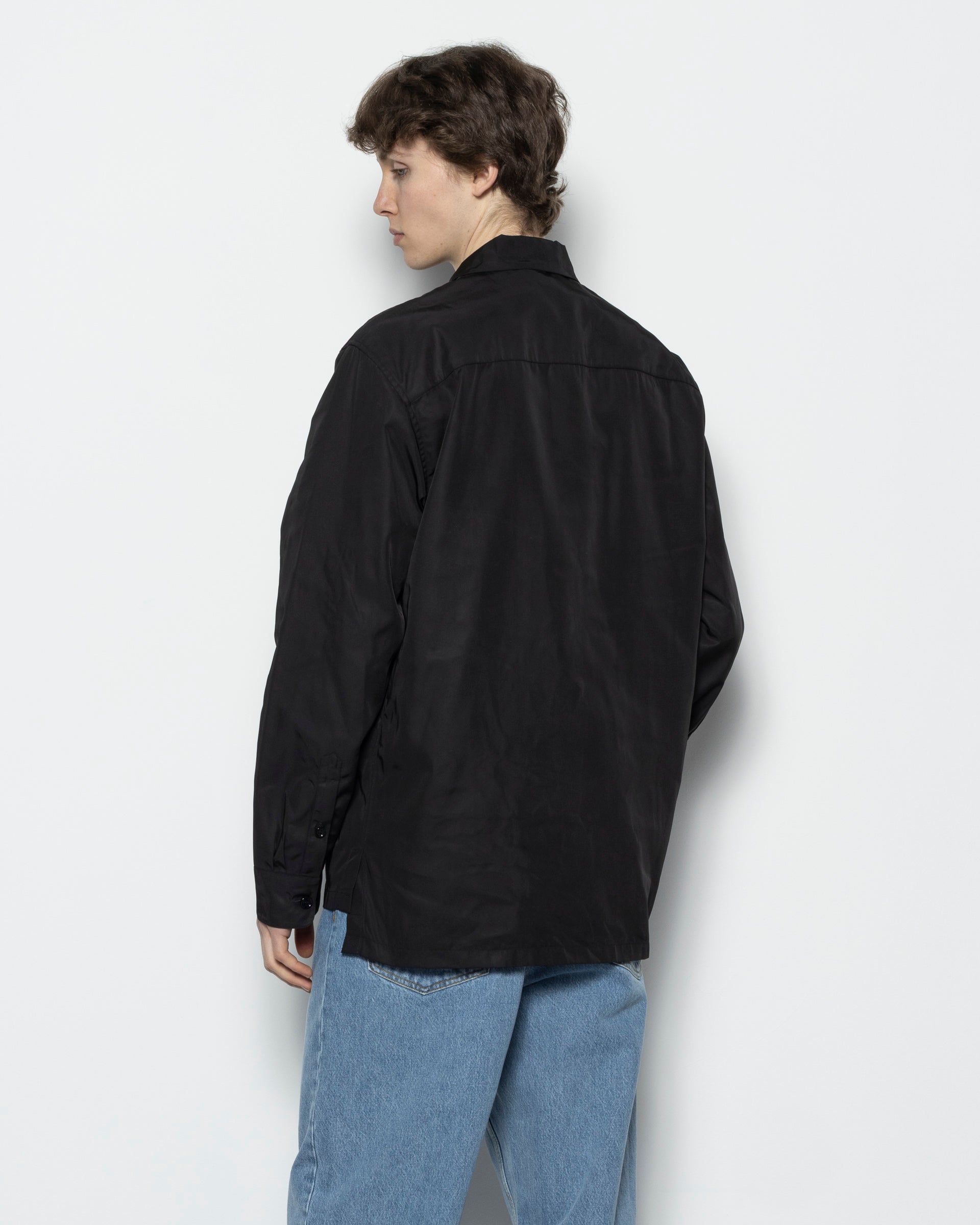 Dries Van Noten Conish Shirt in Black | RODEN GRAY