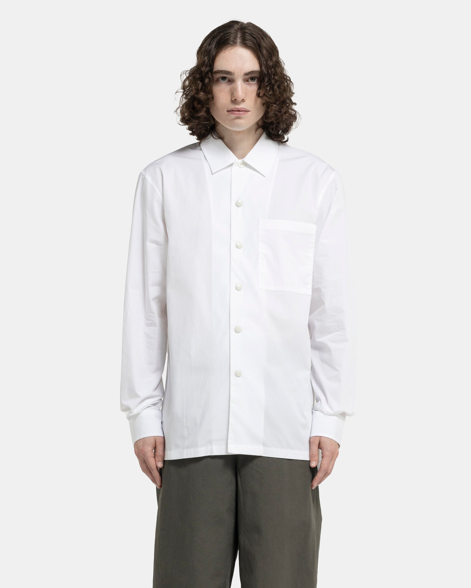 Dries Van Noten Cornish Shirt in White