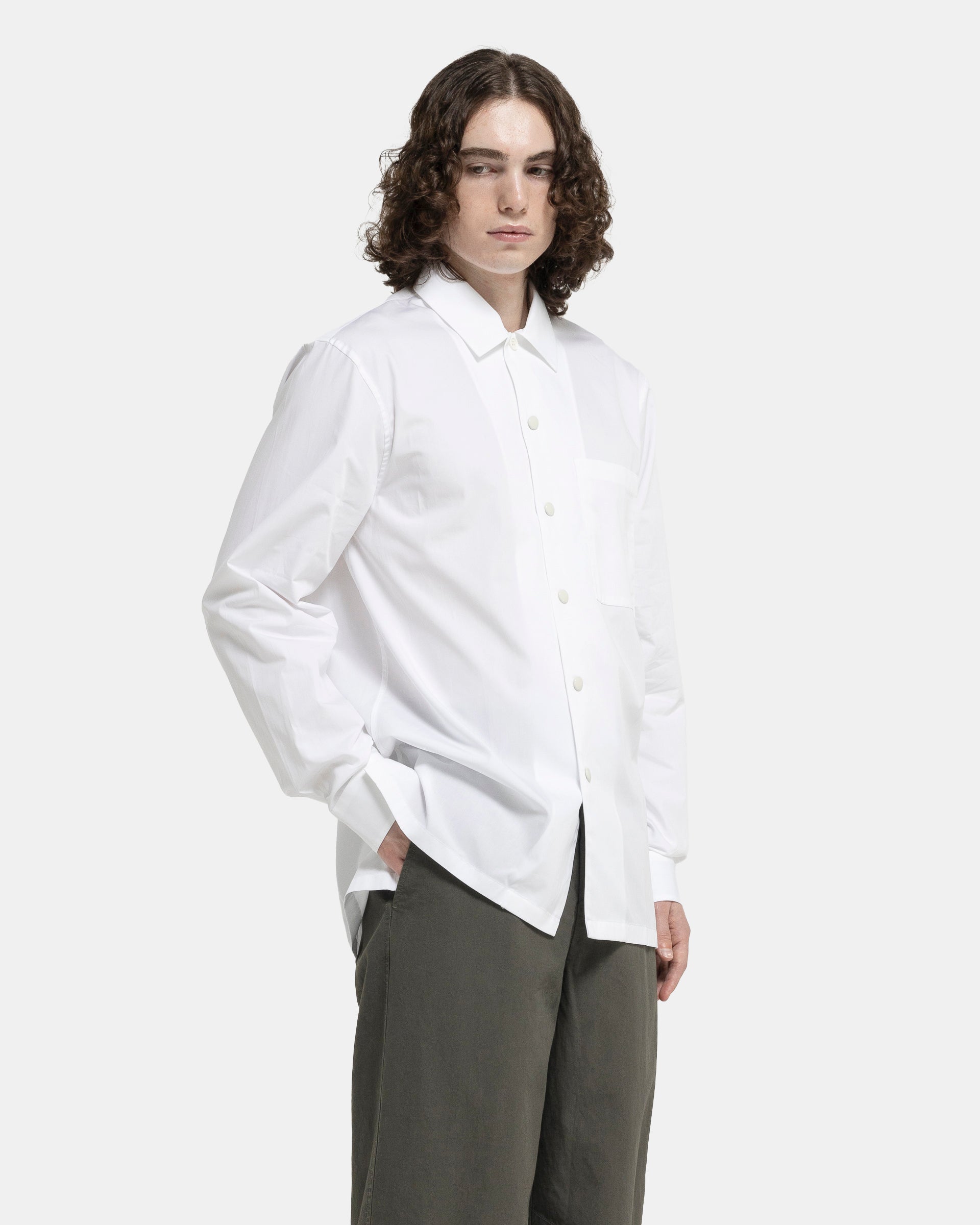 Dries Van Noten Cornish Shirt in White