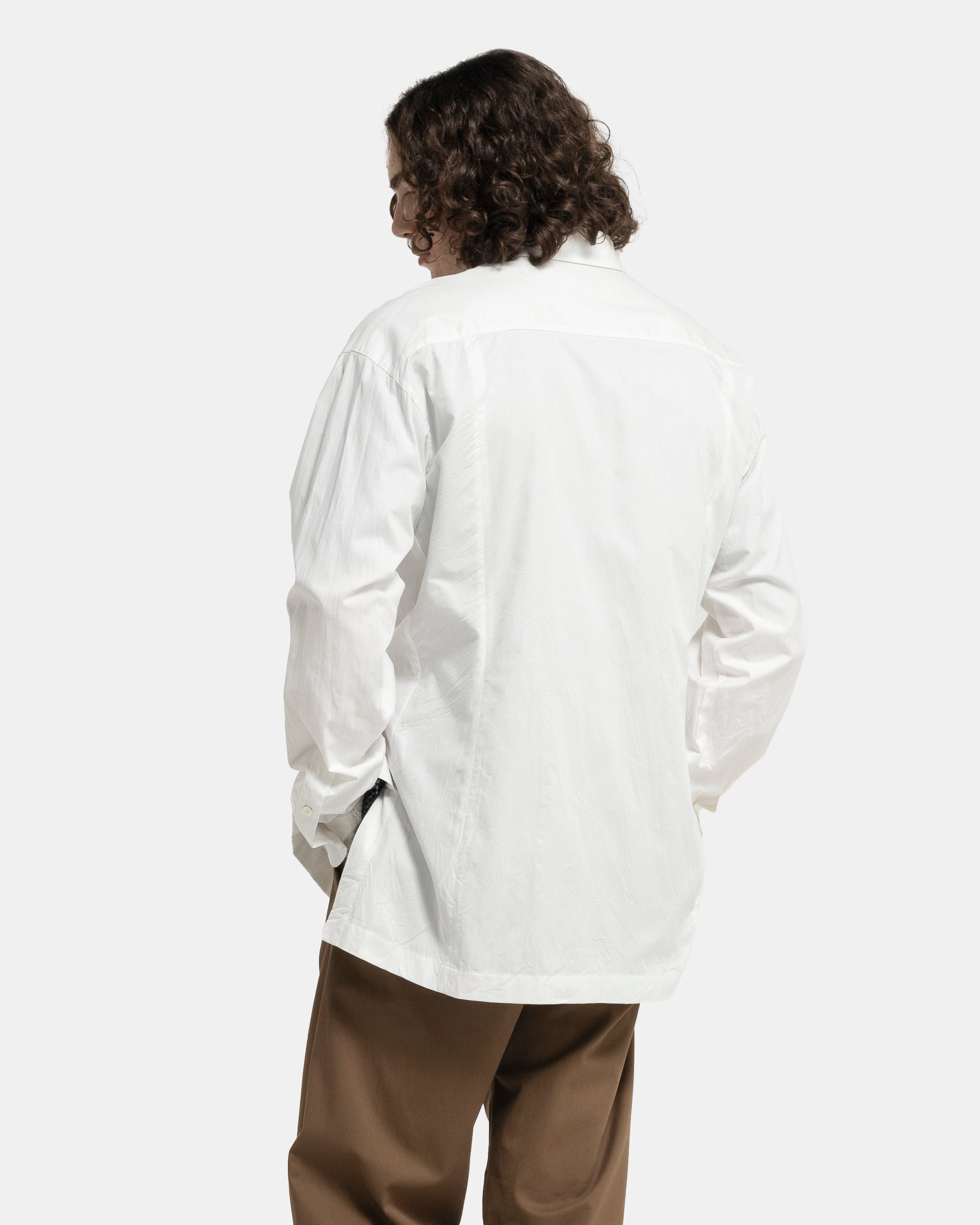 Dries Van Noten Coulter Shirt in Off-White