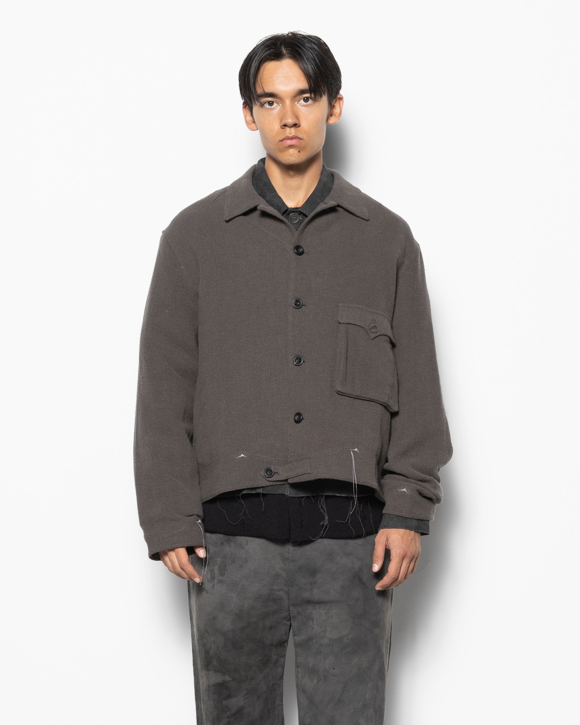 Cyclist JKT in Grey