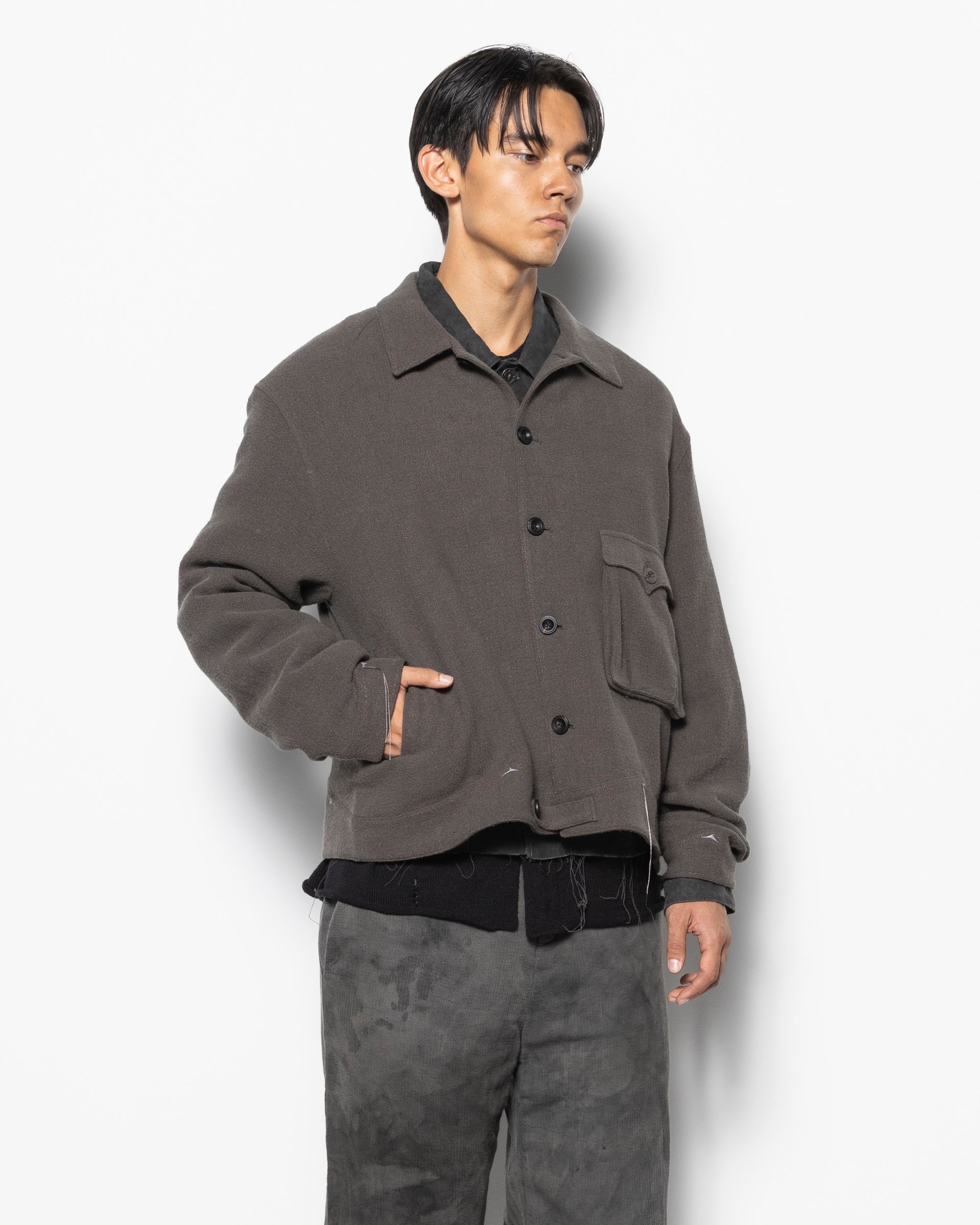 Cyclist JKT in Grey