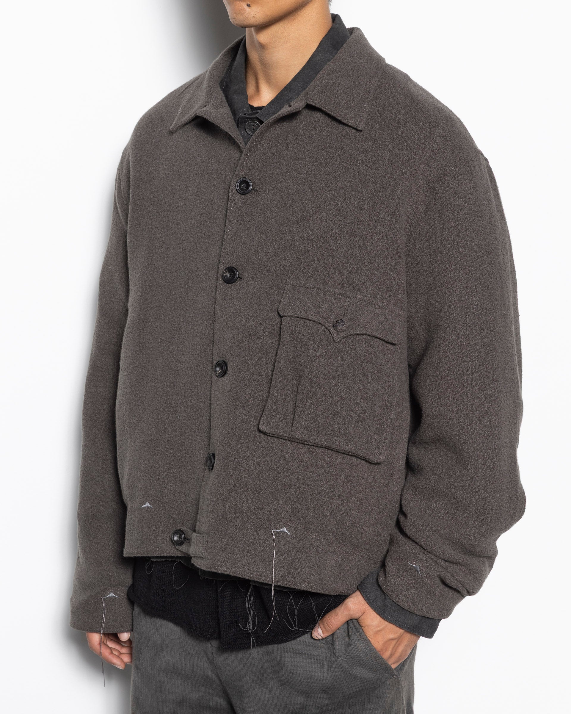 Cyclist JKT in Grey
