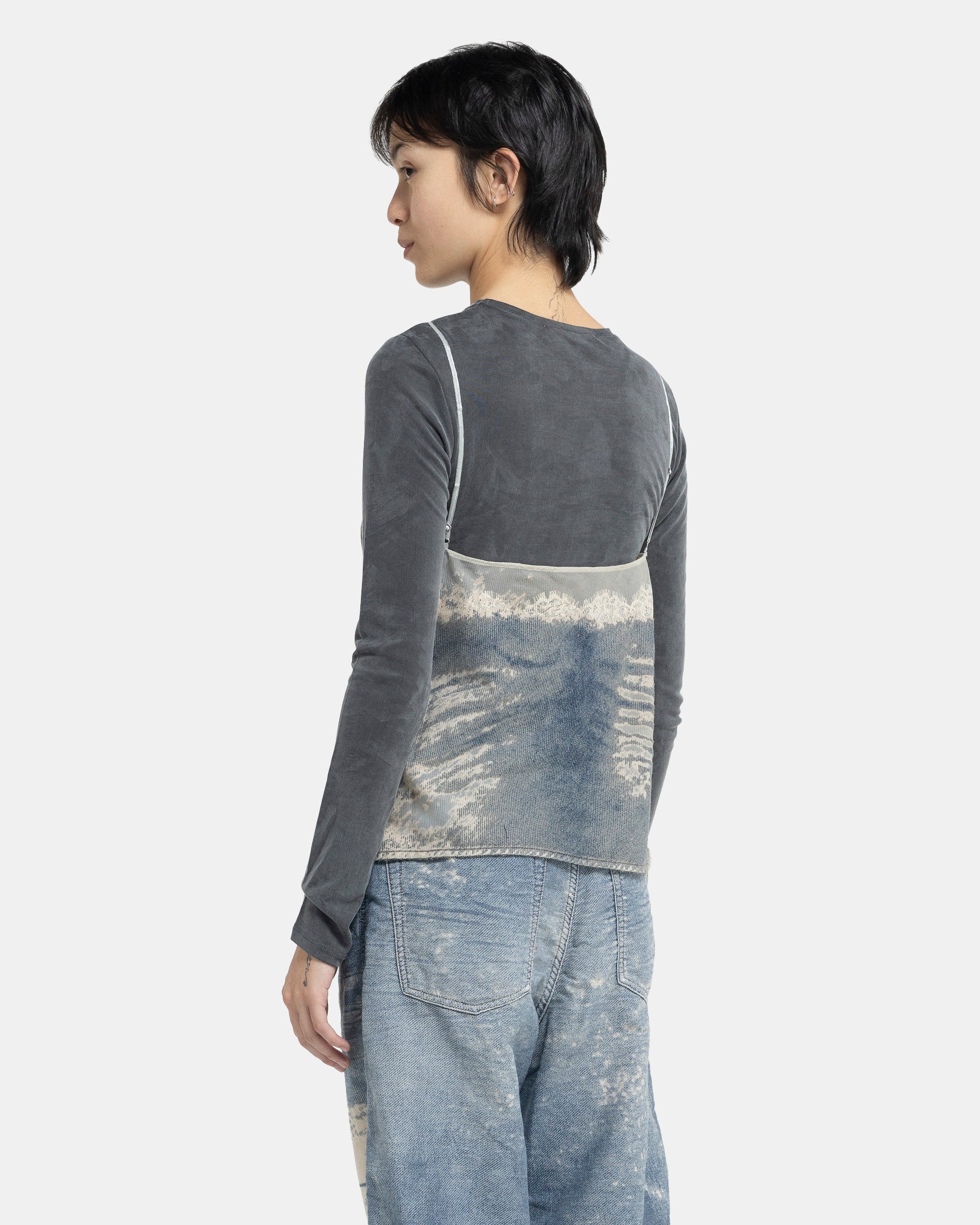 DE-TRE-FSF Tank Top in Grey