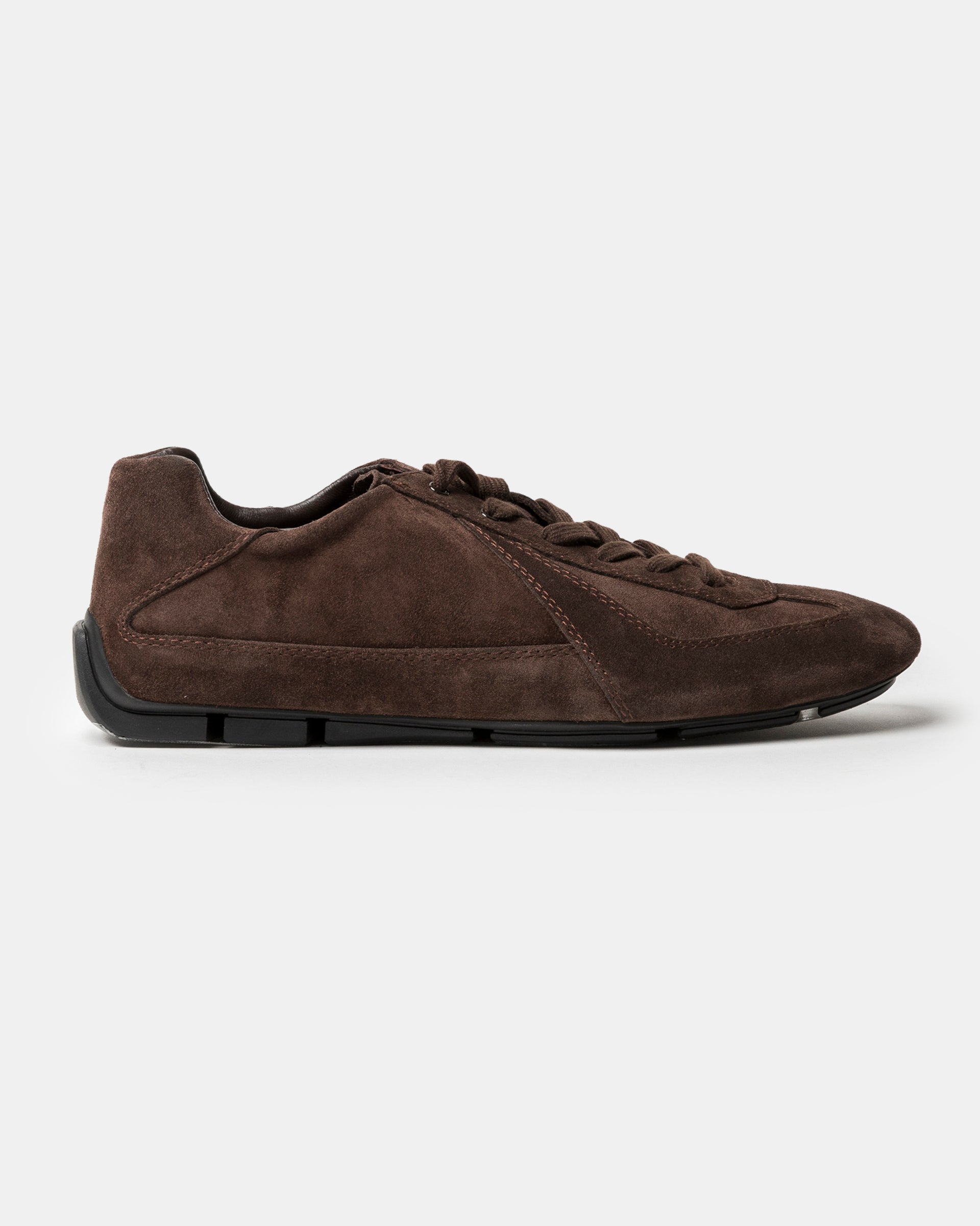 08 Brushed Suede Sneaker in Brown