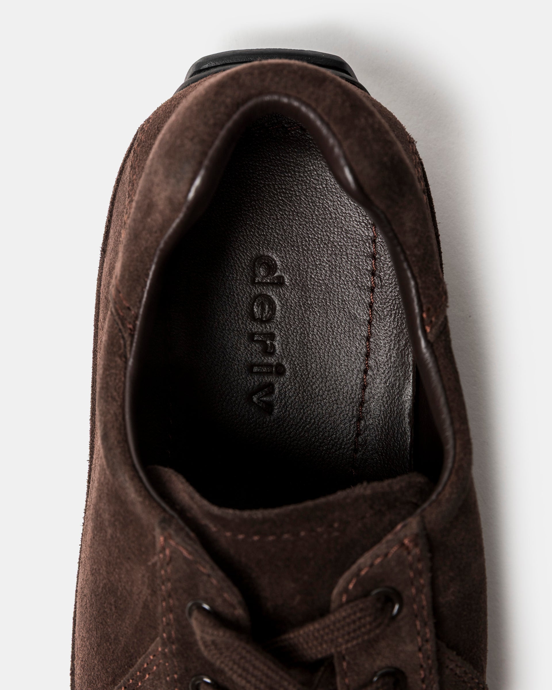 08 Brushed Suede Sneaker in Brown