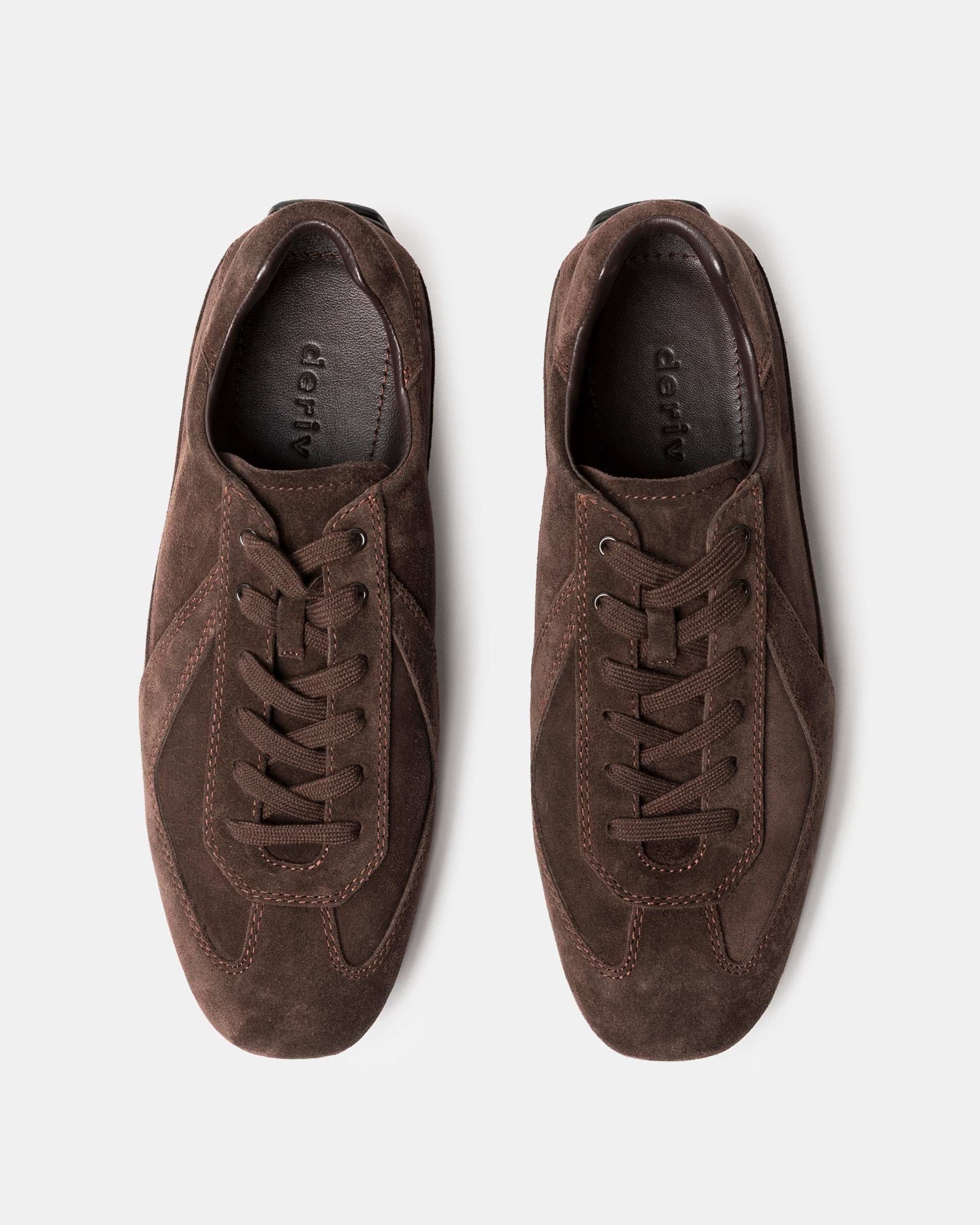 08 Brushed Suede Sneaker in Brown